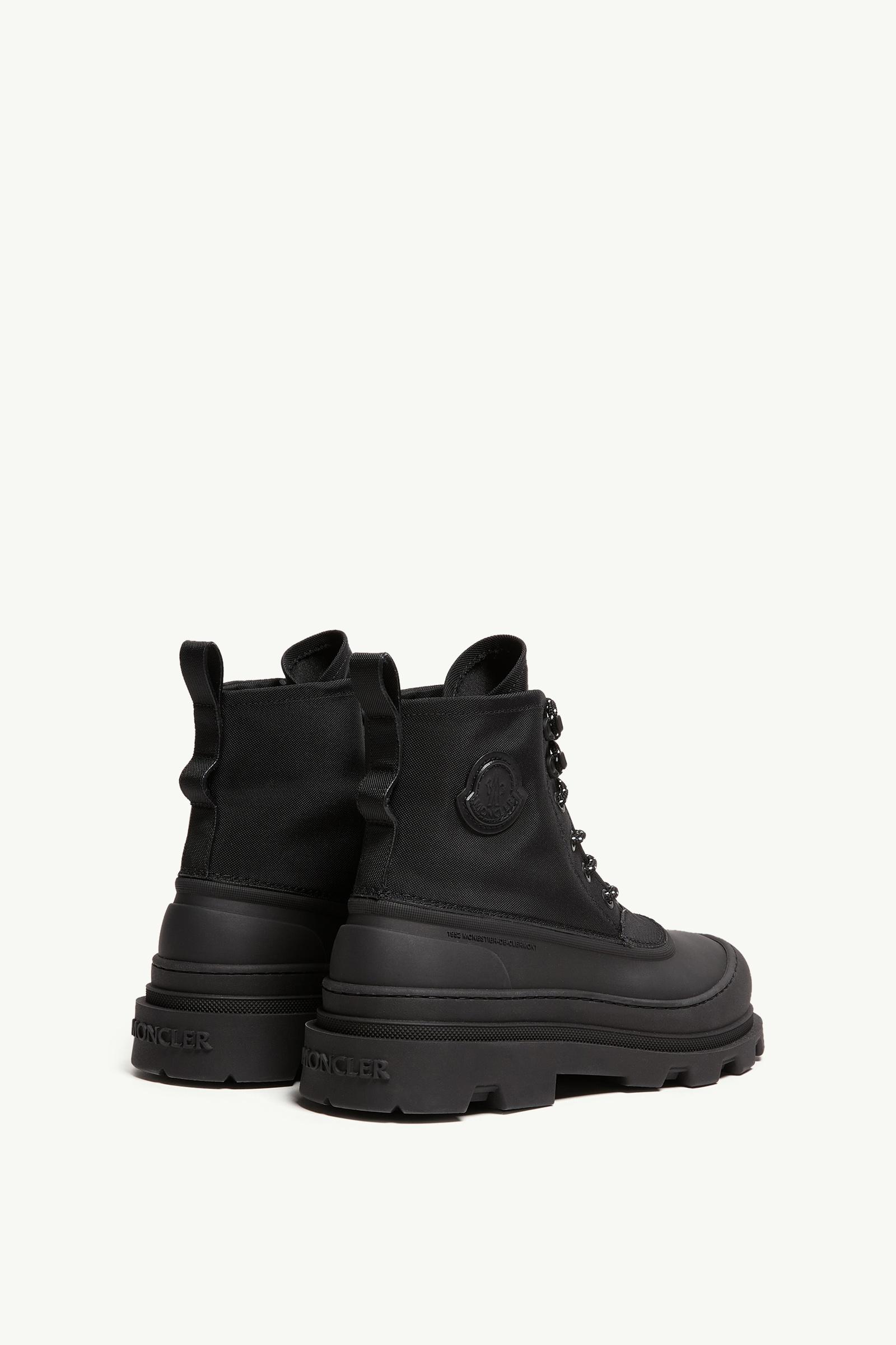 Black Vera Sheal Lace-Up Boots - Boots for Women | Moncler US