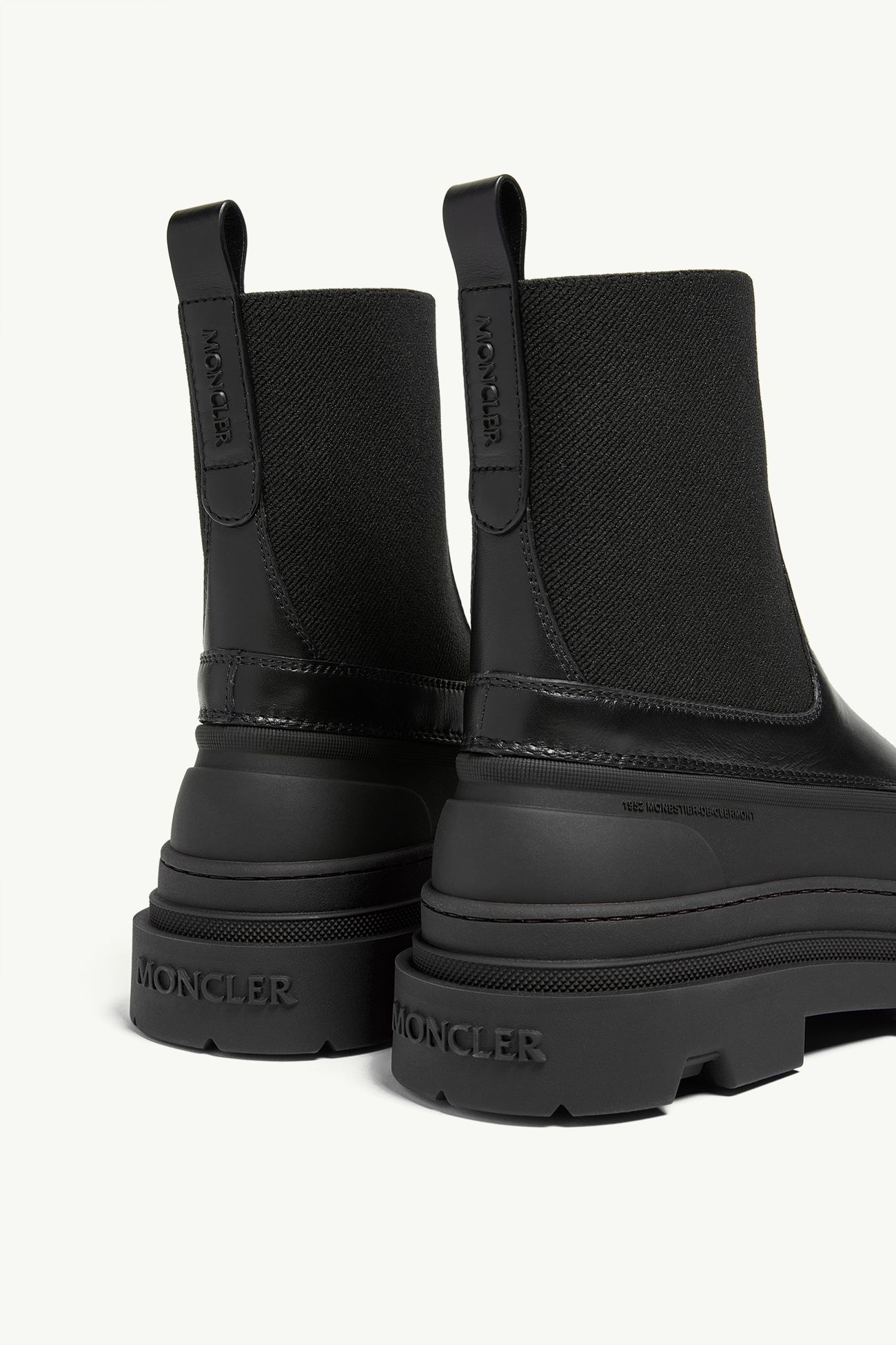 Botines de piel Vera Edge Mujer Negro Moncler 6