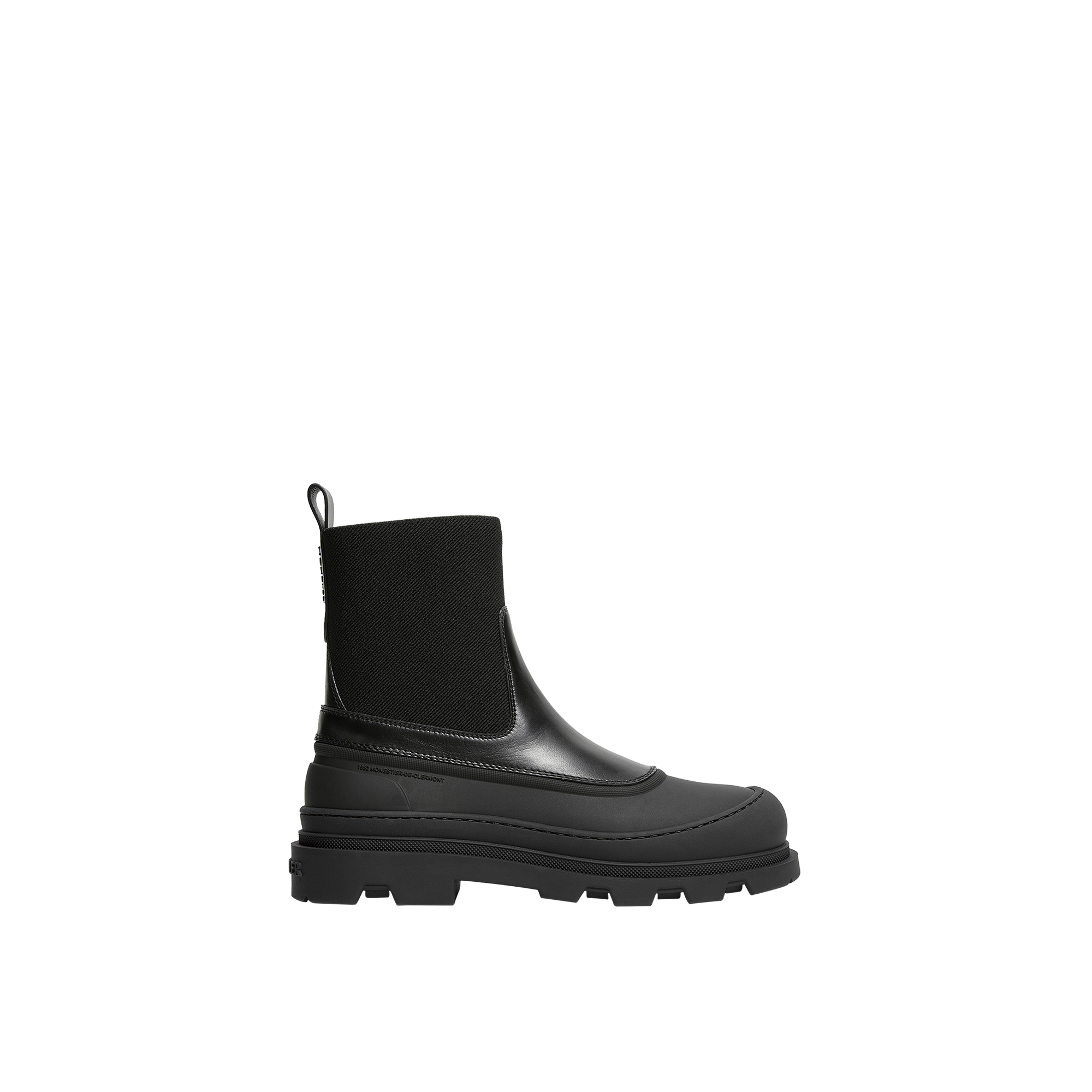 Moncler Vera Edge Leather Ankle Boots Women da Size: 38