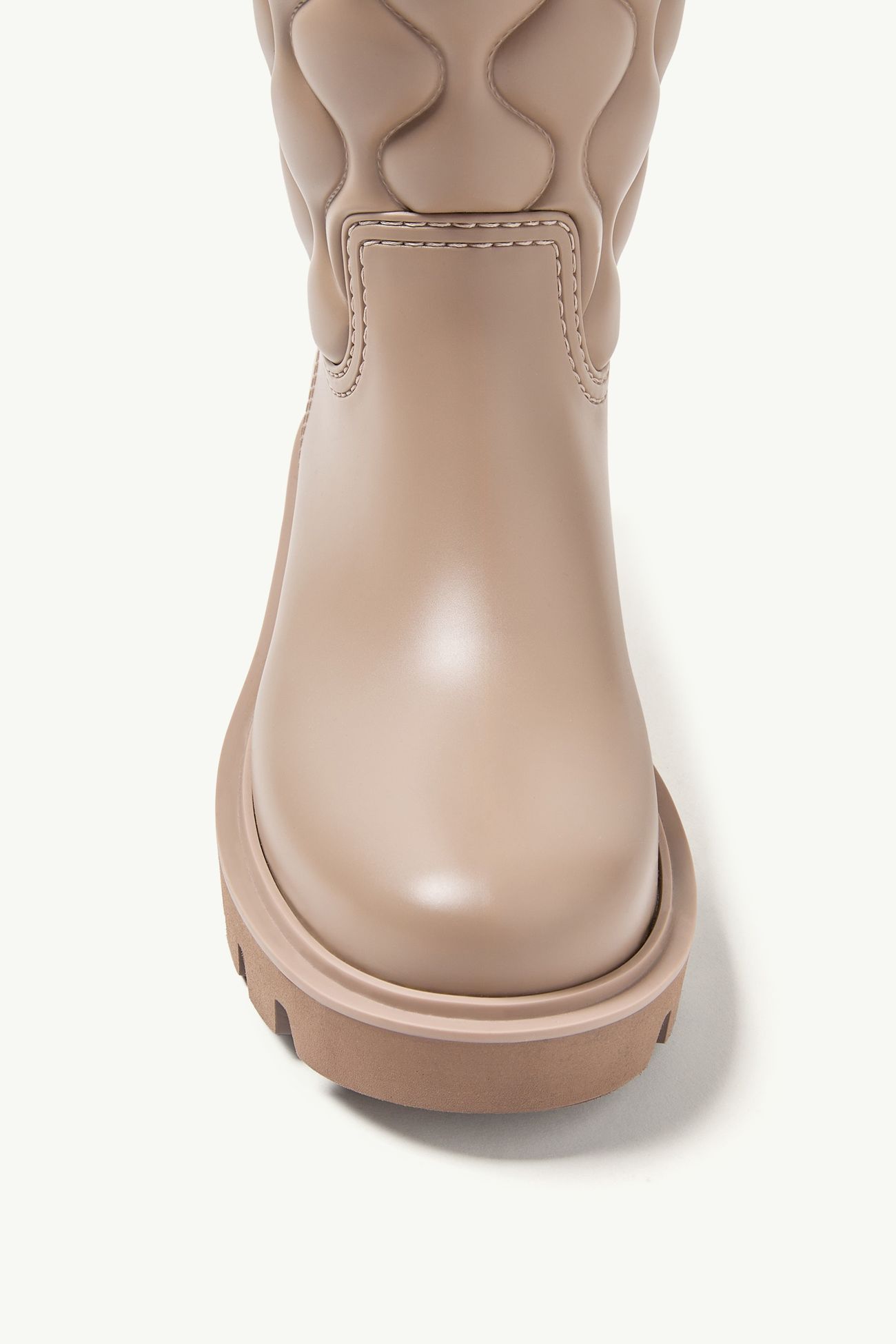 Bottes de pluie montantes Kickstream Femmes Gris Beige Moncler 2