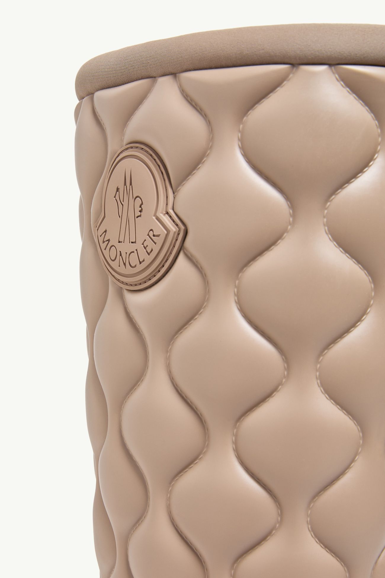 Kickstream女士高筒雨靴 女士 灰色米色 Moncler 5