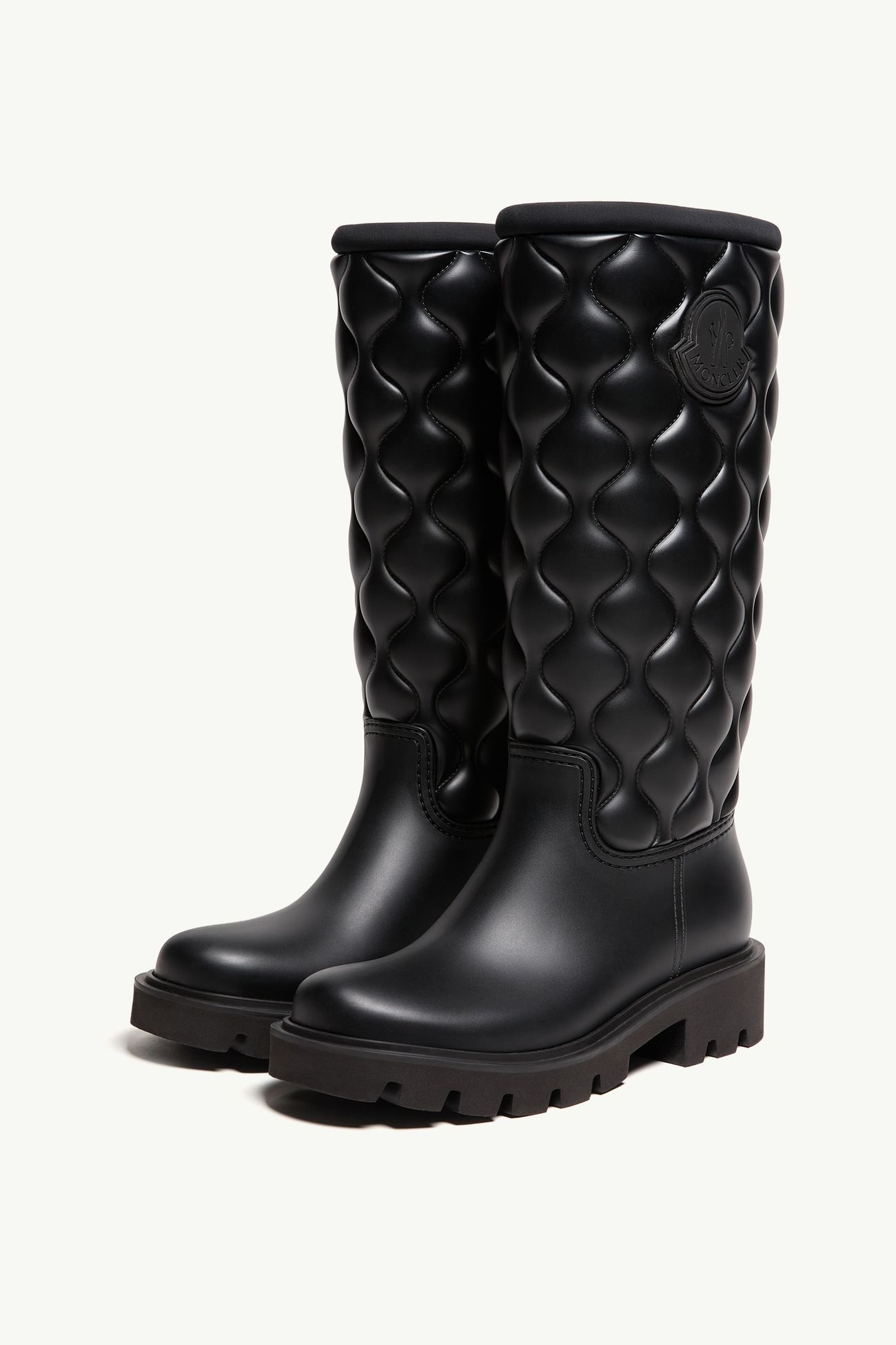 Bottes de pluie montantes Kickstream Femmes Noir Moncler 3