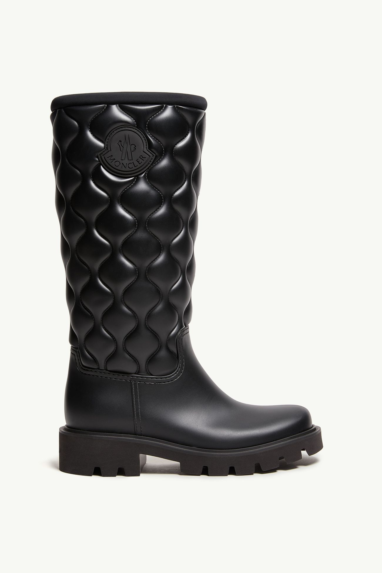 Kickstream レインブーツ レディース ブラック Moncler 0