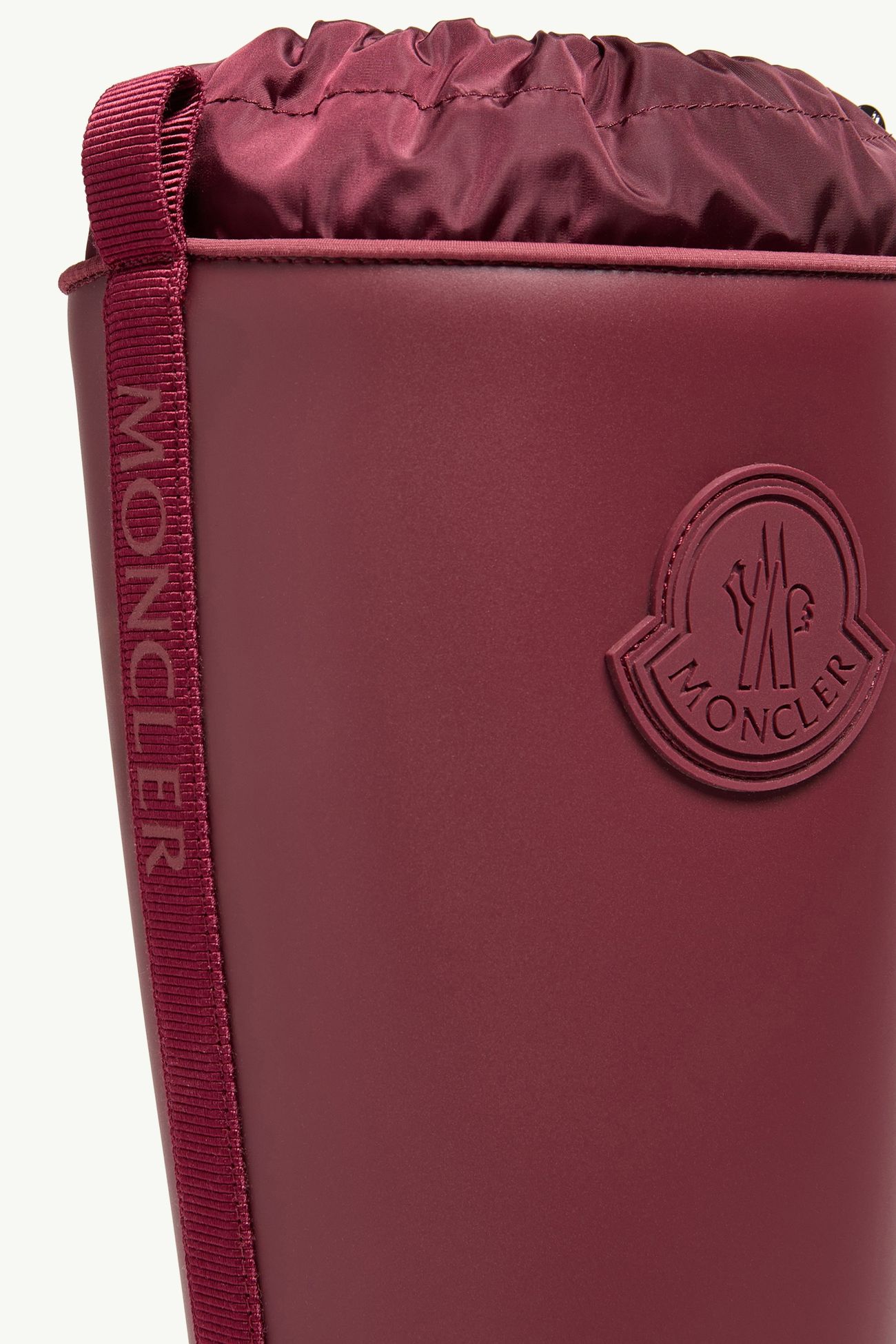 Kickstream女士高筒雨靴 女士 波尔多红 Moncler 5