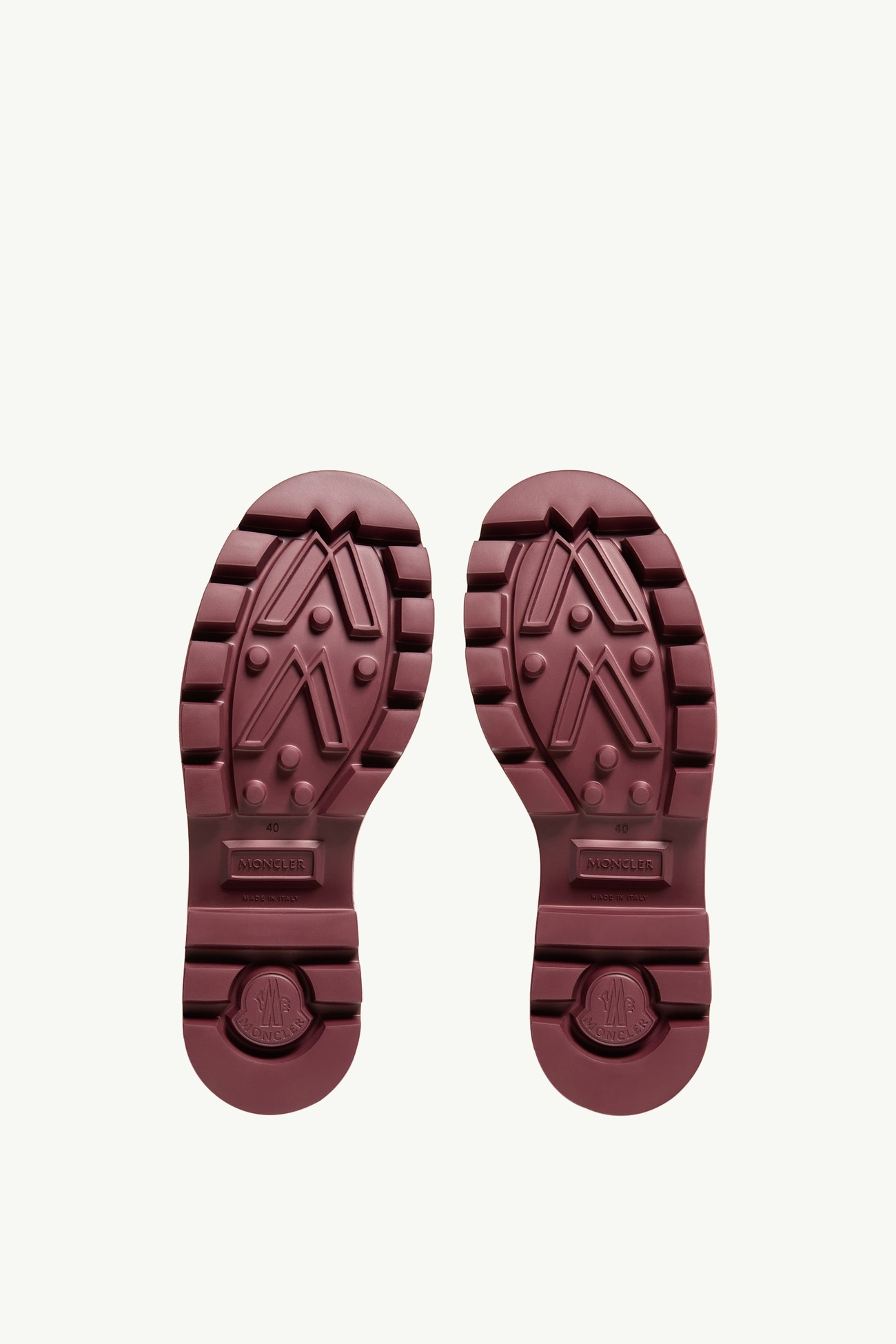 Kickstream High Rain Boots Women Burgundy Moncler 6