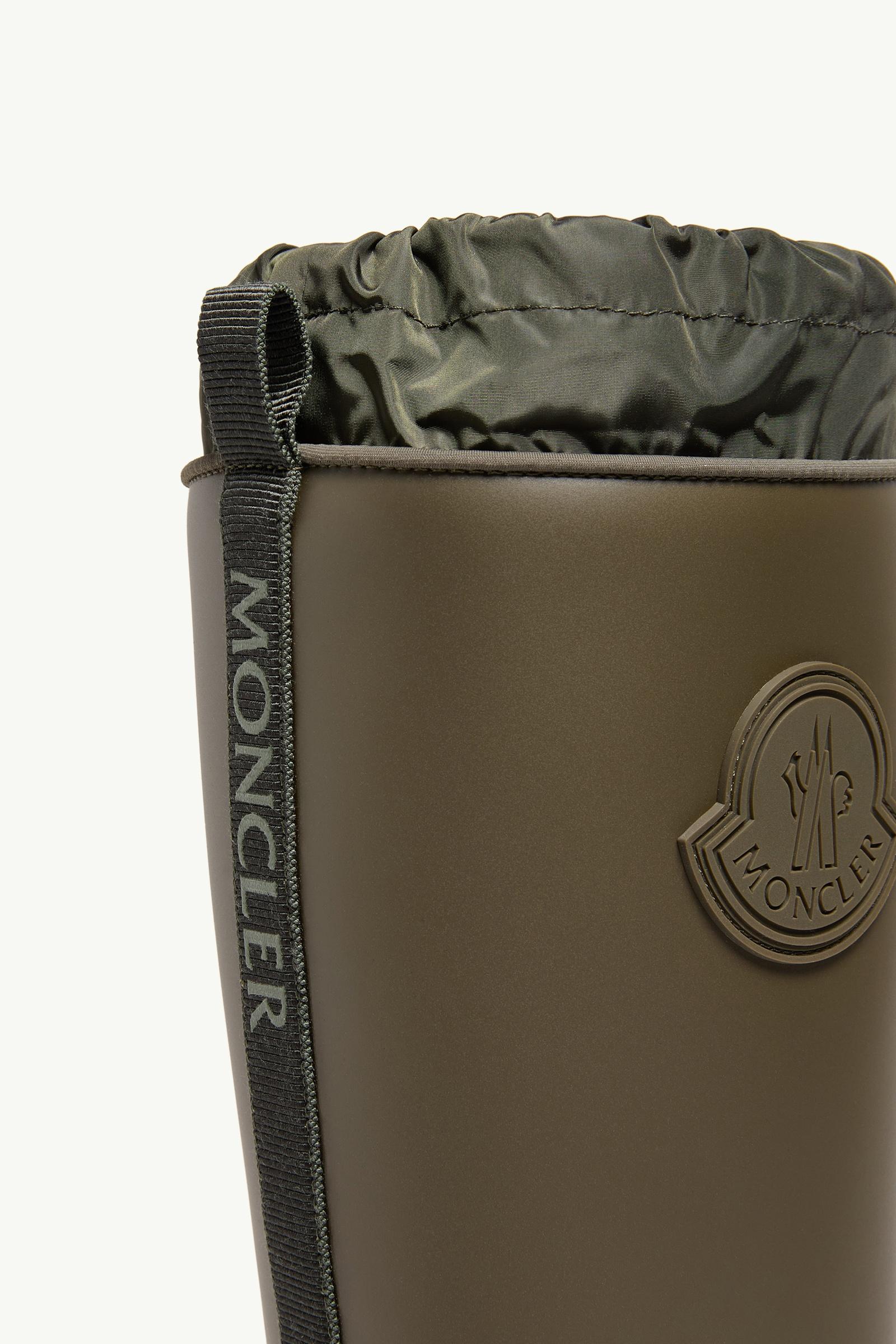 Olive Green Kickstream High Rain Boots - Boots for Women | Moncler US