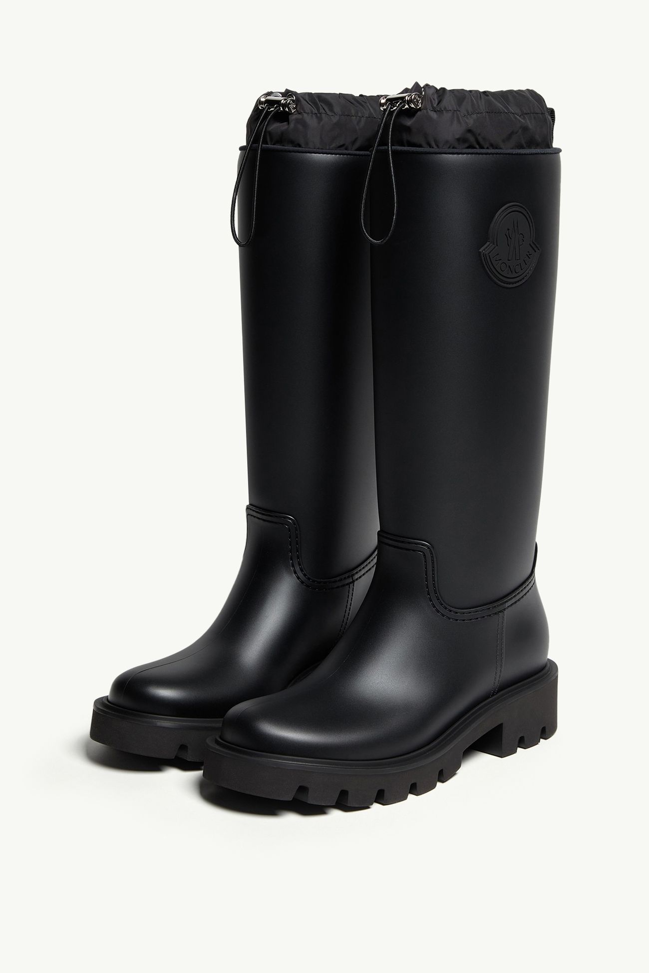 Kickstream High Rain Boots Women Black Moncler 3