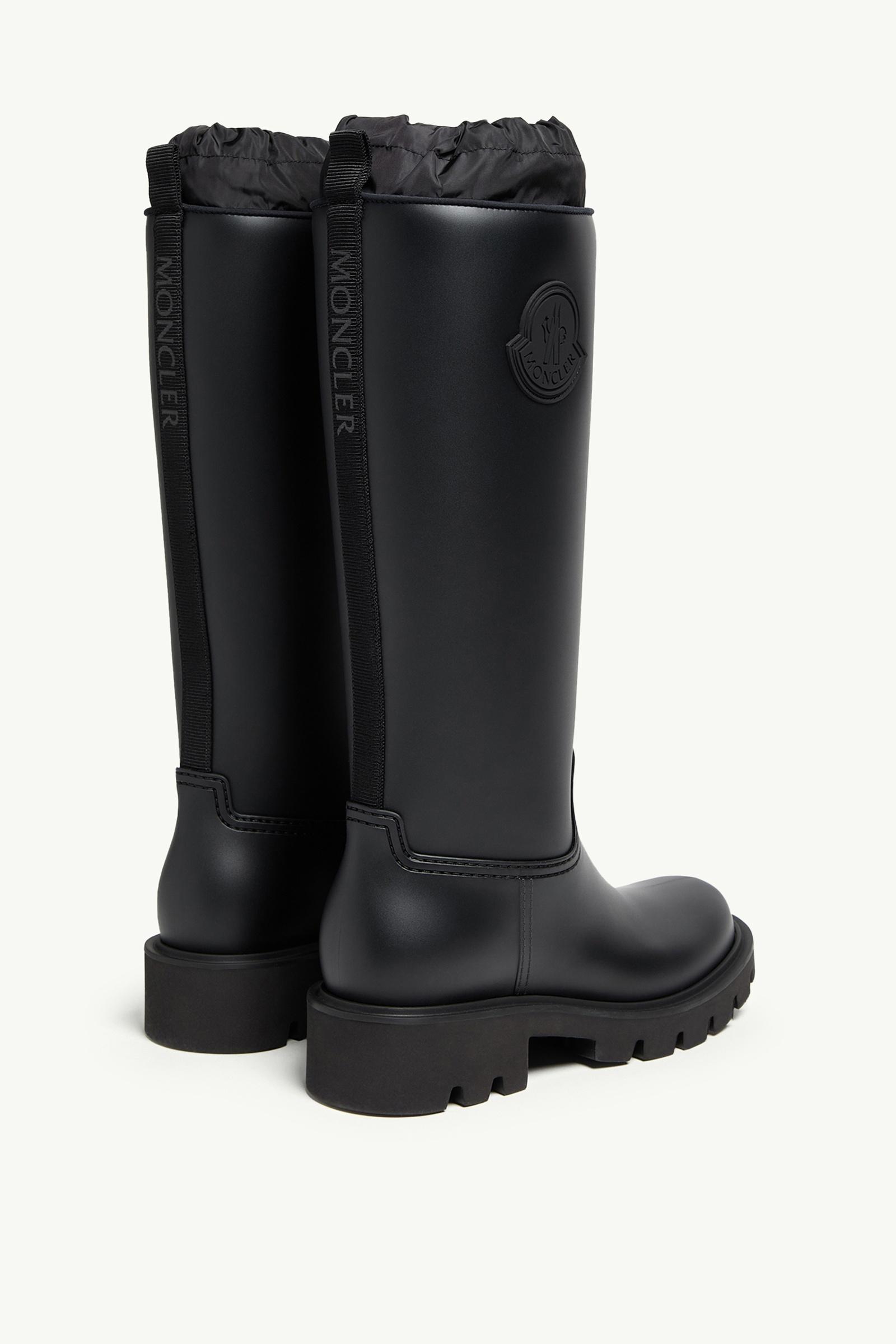 MONCLER ブラック レインブーツ ハイヒール　41サイズ Black Kickstream High Rain Boots - Boots for Women | Moncler US