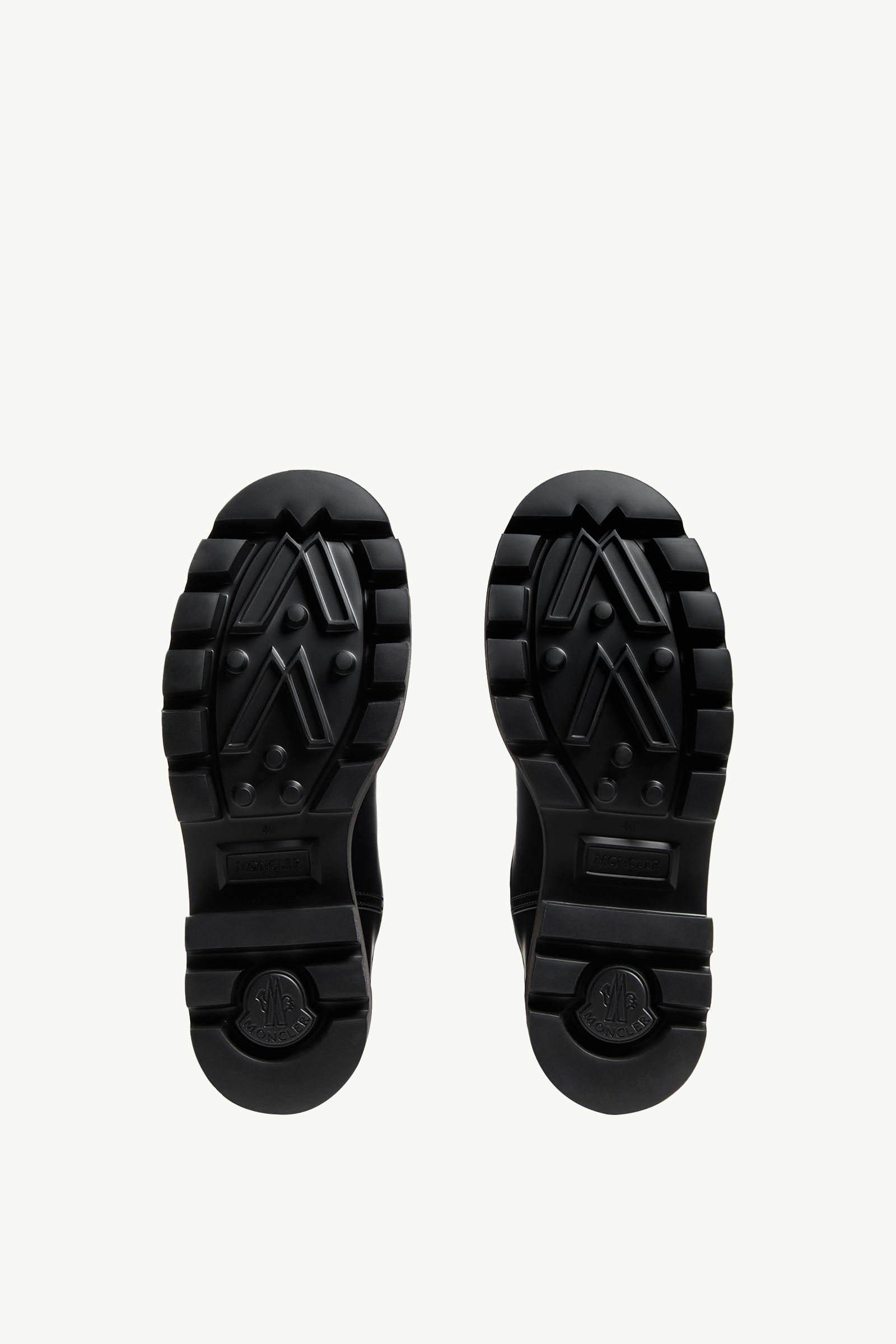 Black Kickstream High Rain Boots - Boots for Women | Moncler JP