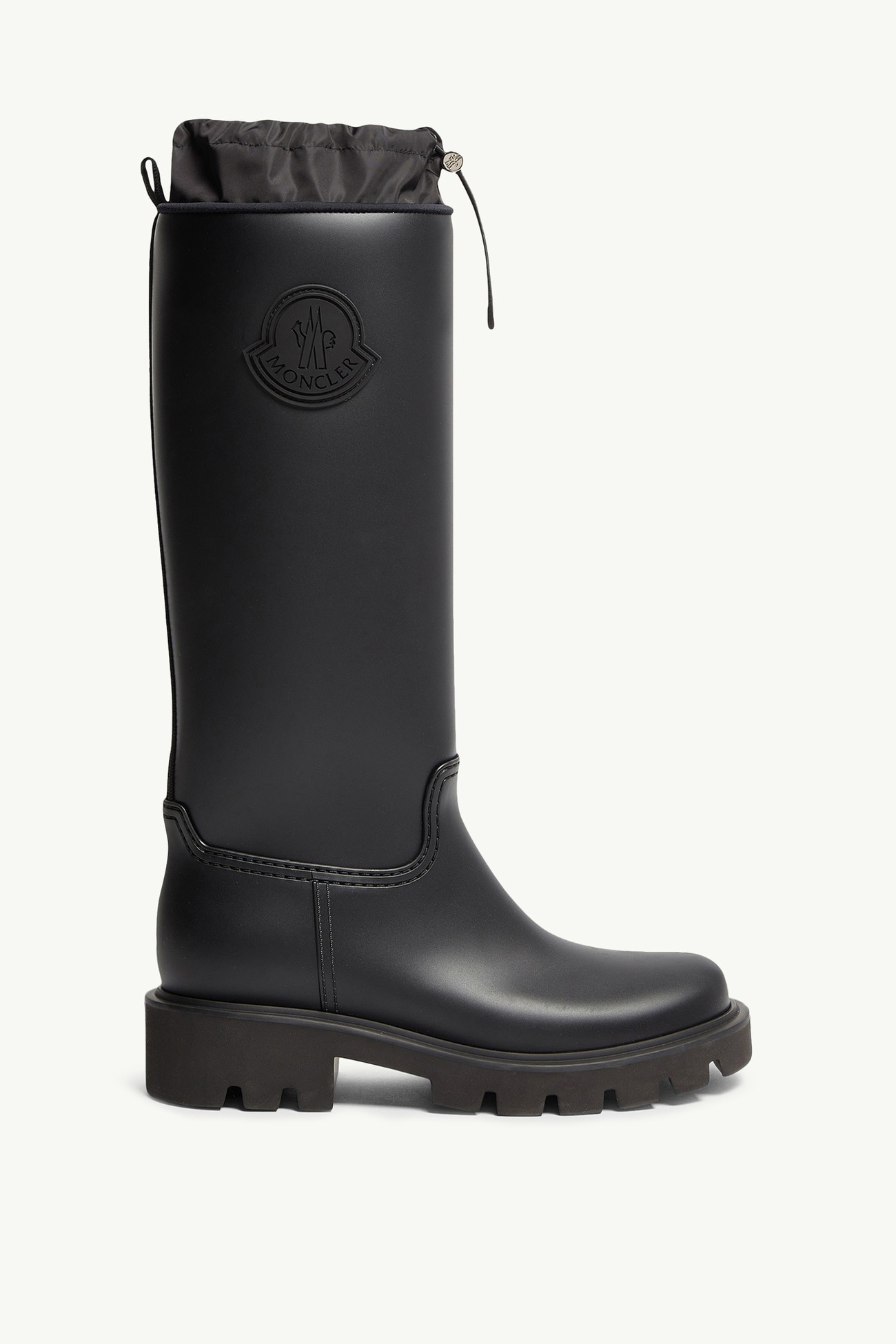 Kickstream High Rain Boots Women Black Moncler 0