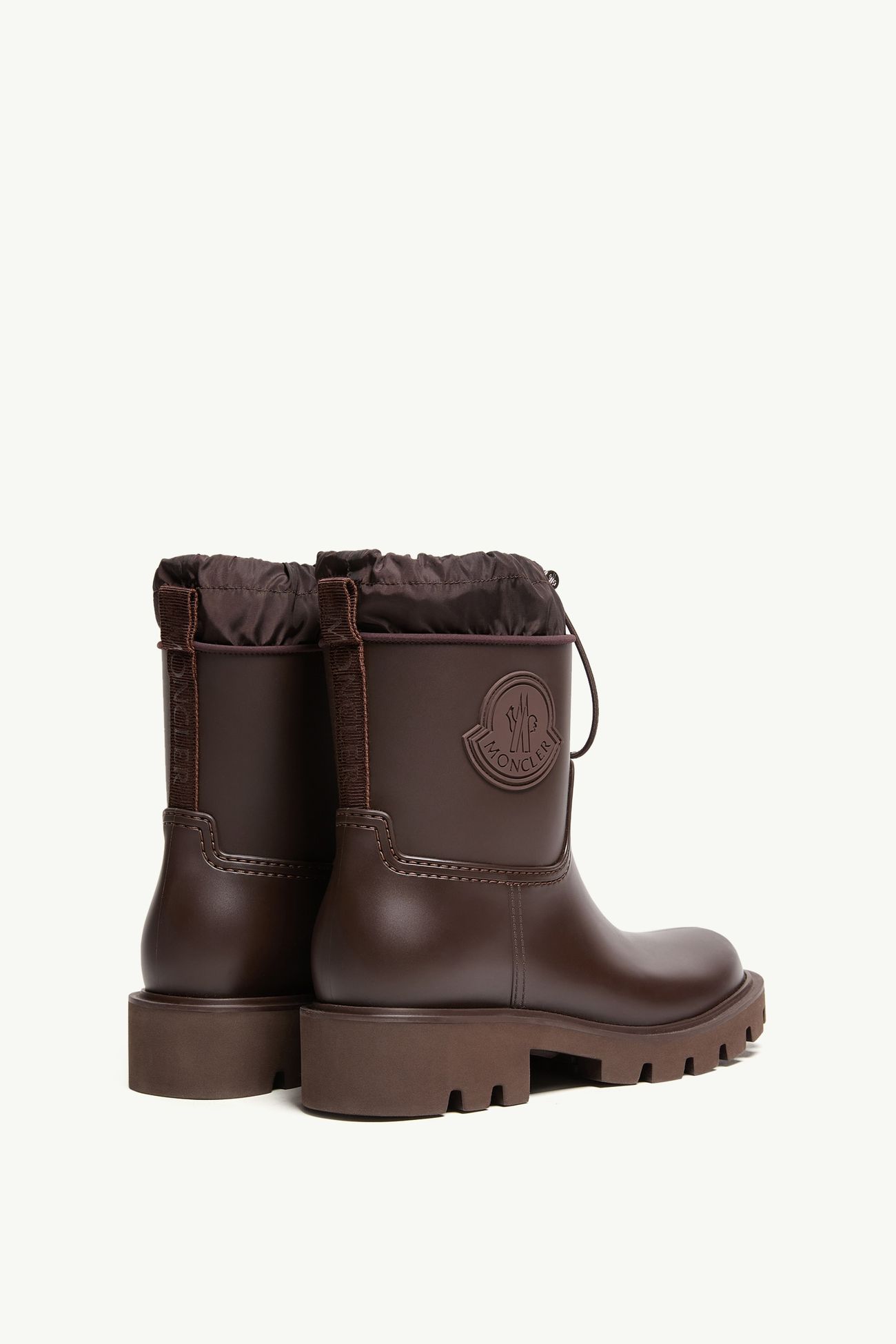 Kickstream Rain Boots Women Brown Moncler 4