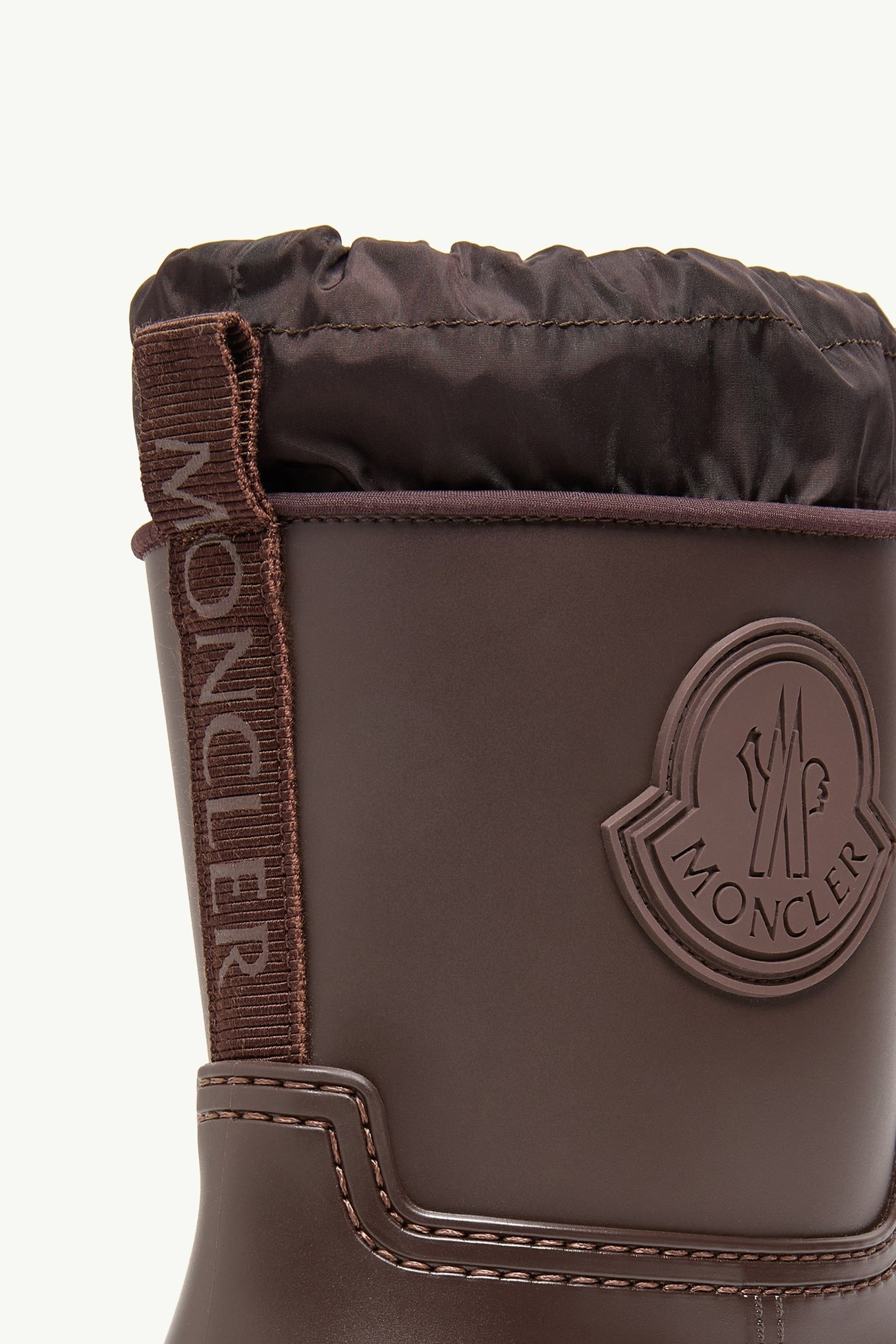 Kickstream Rain Boots Women Brown Moncler 6