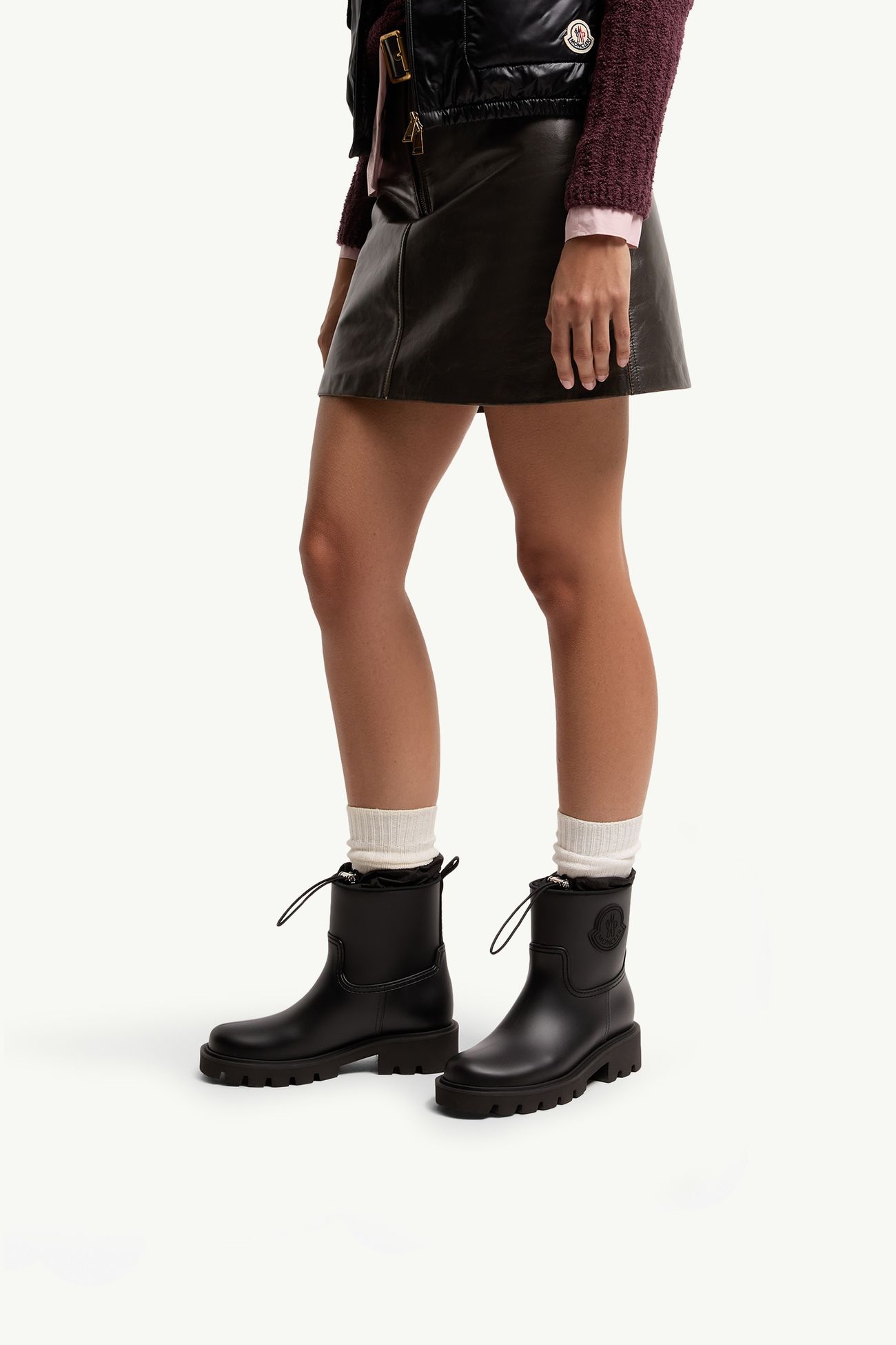 Botas de agua Kickstream Mujer Negro Moncler 1