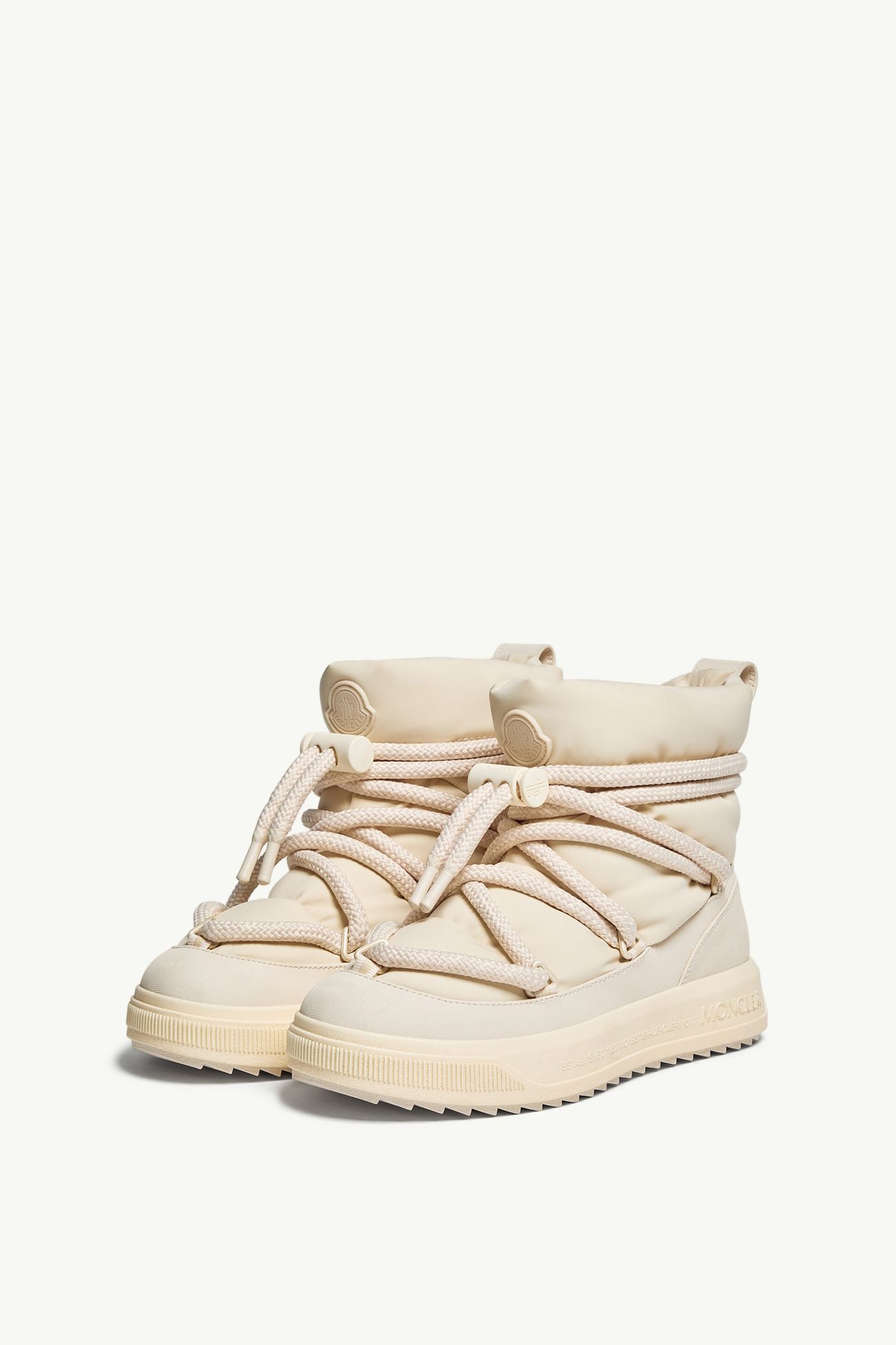 Moncler Altive Mid 스노우 부츠 여성 라이트 베이지 Moncler 3