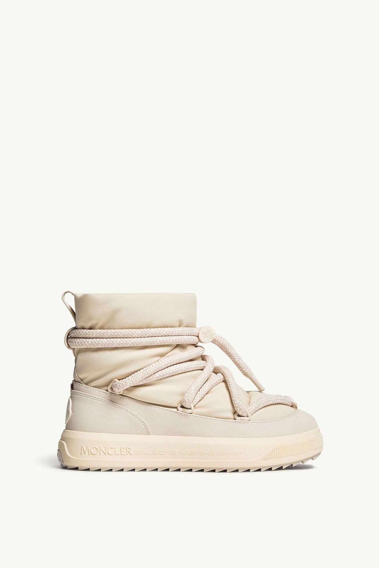 Moncler Altive Mid Snow Boots Women Light Beige Moncler 0