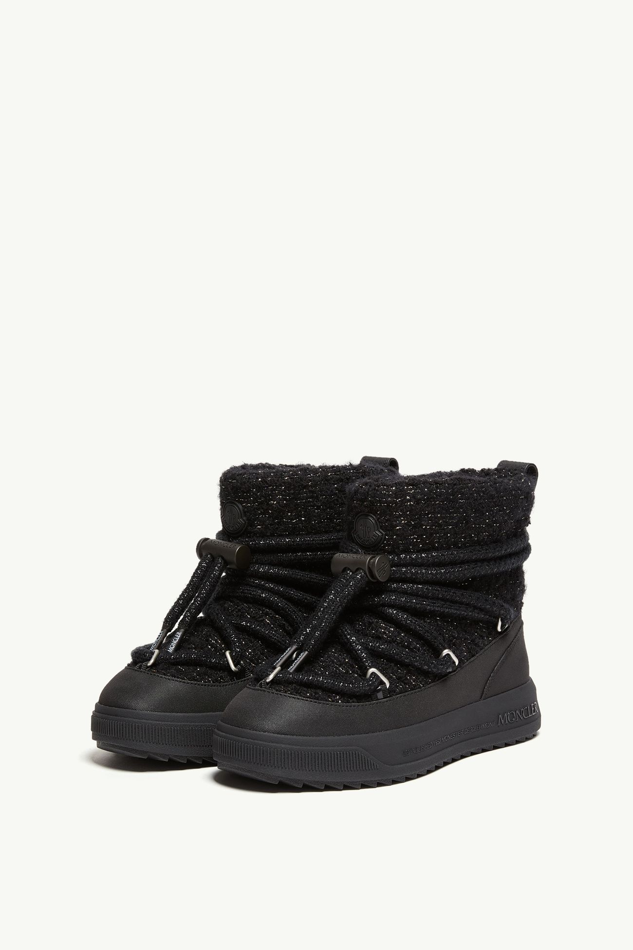 Moncler Altive Mid Schneestiefel Damen Schwarz Moncler 4