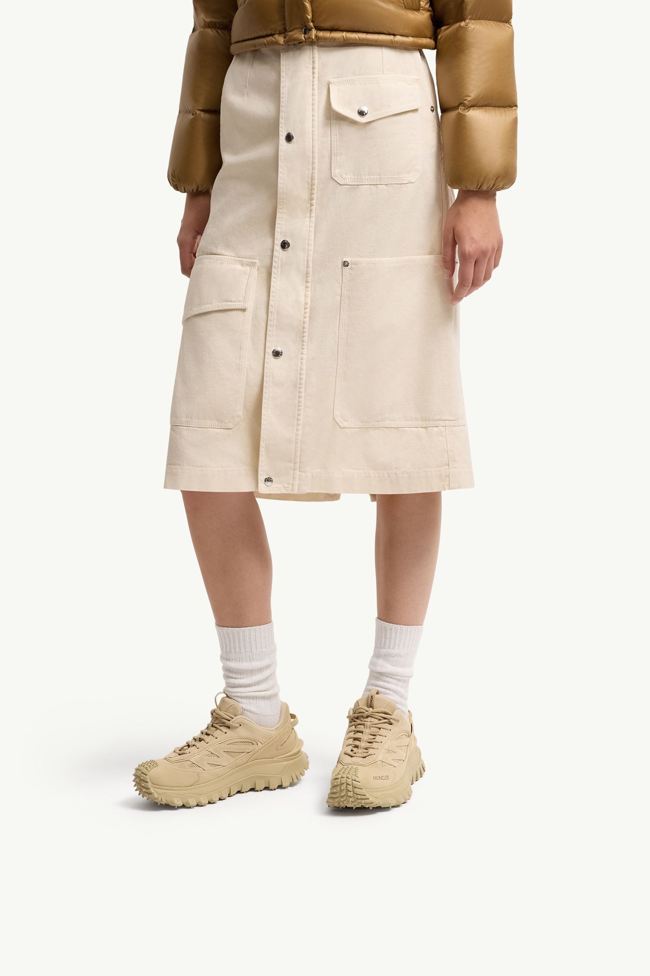 Zapatillas Trailgrip Apex Craft GTX Mujer Beige Claro Moncler 1