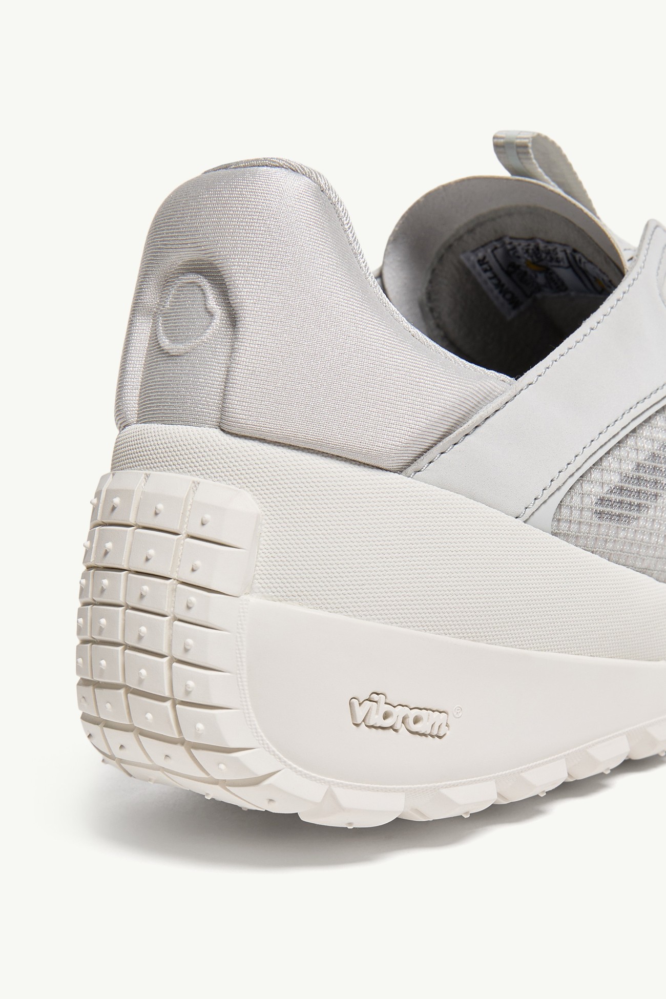 Trailgrip LP Suede & Nubuck Sneaker Women White & Gray Moncler 7