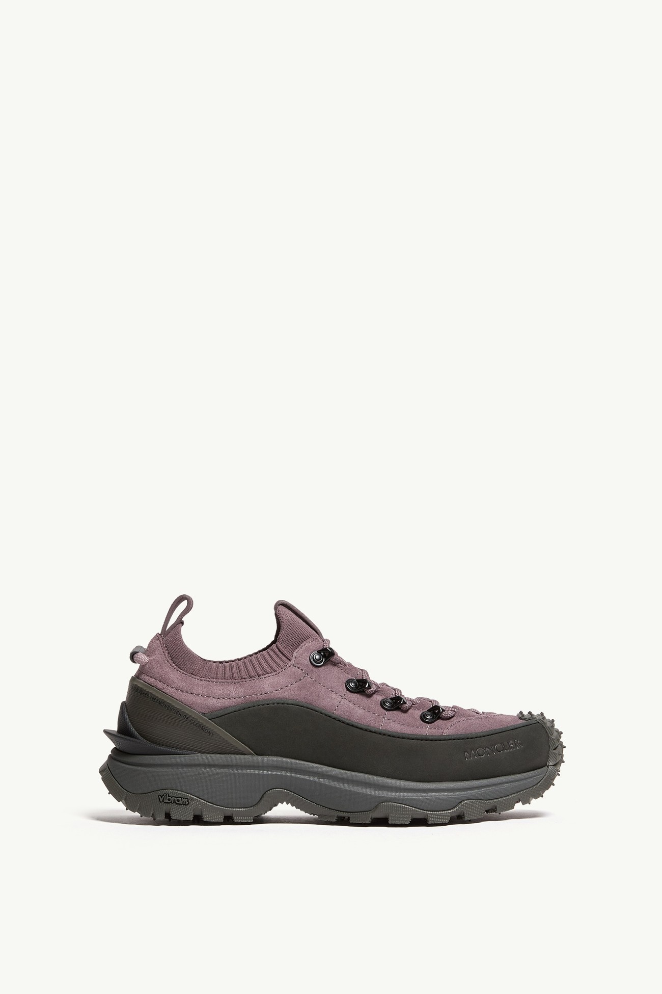 Trailgrip Lite3 Nubuck & Suede Trainers Women Brown Moncler 0