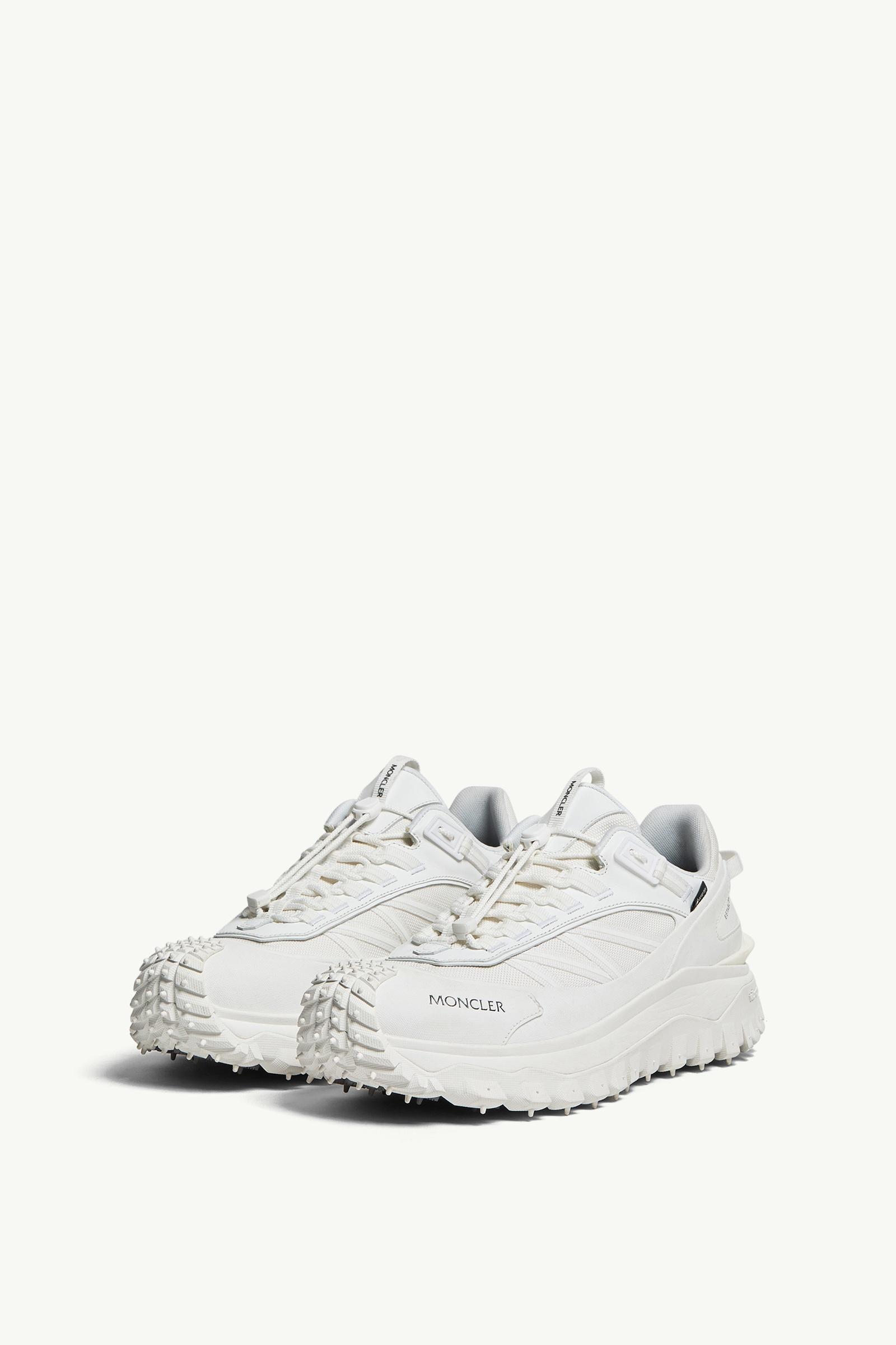 定価　10万円　MONCLER スニーカー ホワイト ホワイト Trailgrip GTX スニーカー : トレーナー 向けの レディース