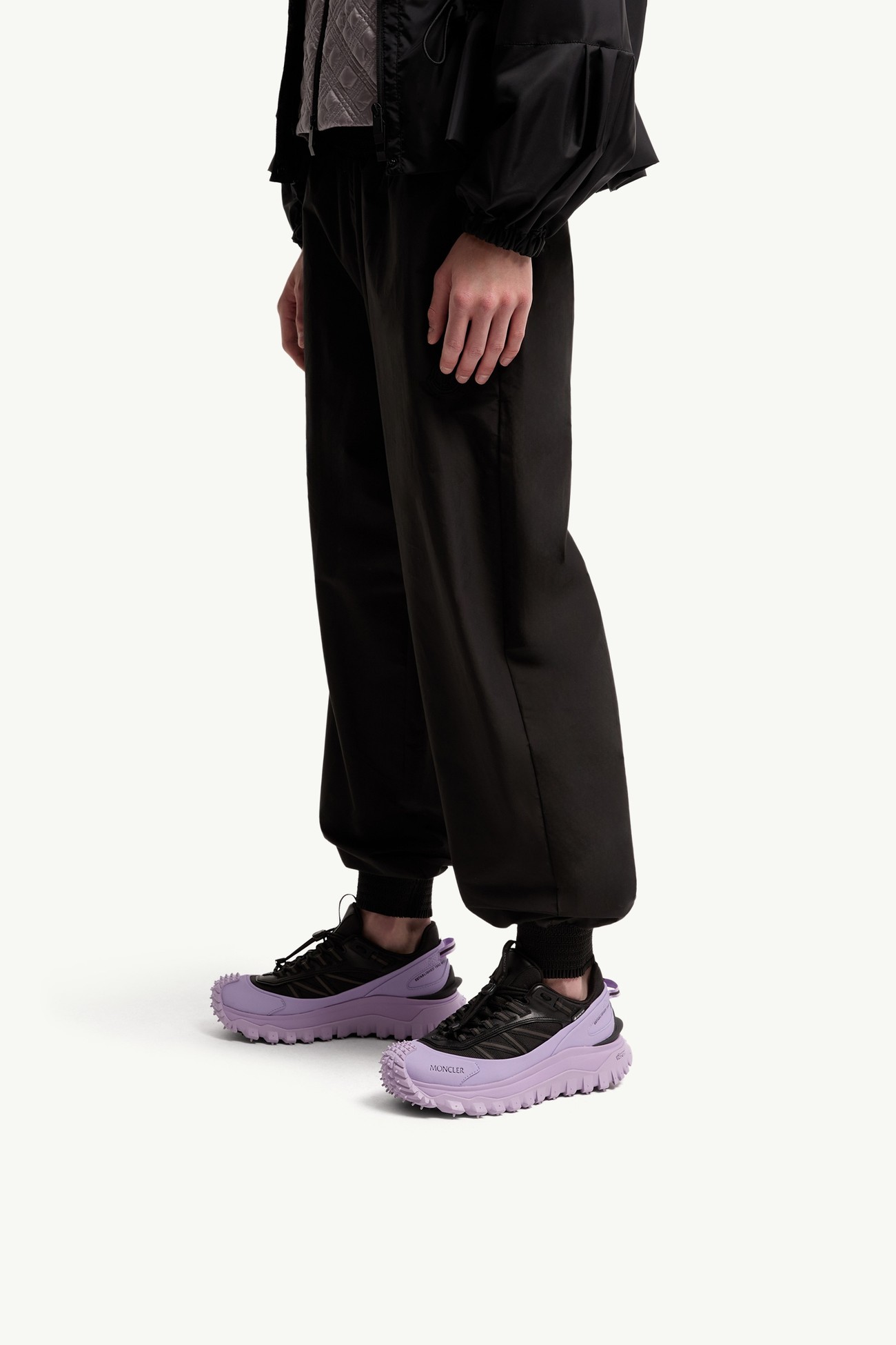 Sneaker Trailgrip GTX Donna Nero & Lilla Moncler 1