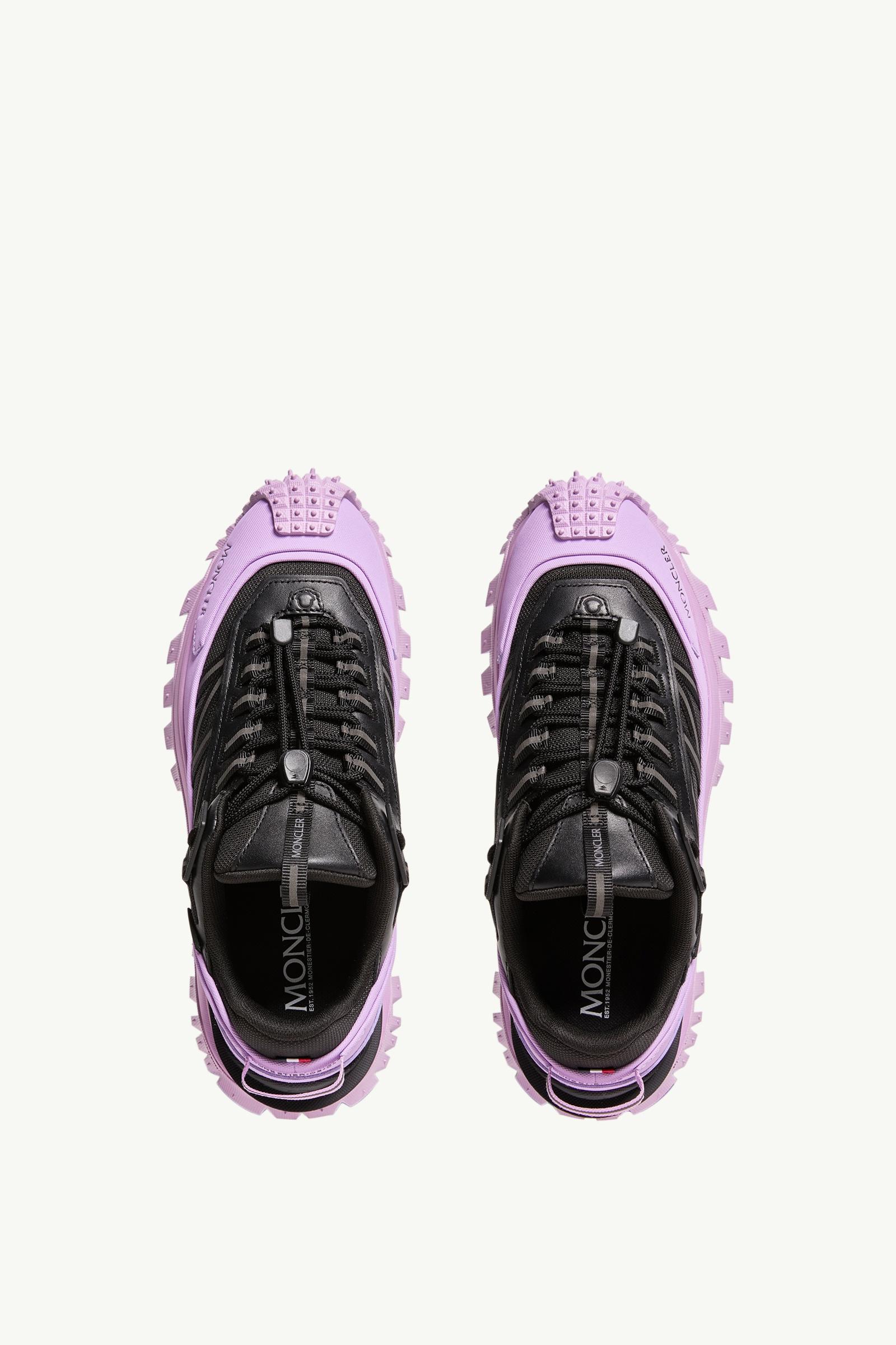 MONCLER リュック パープル Black & Lilac Trailgrip GTX Sneakers - Sneakers for Women | Moncler US