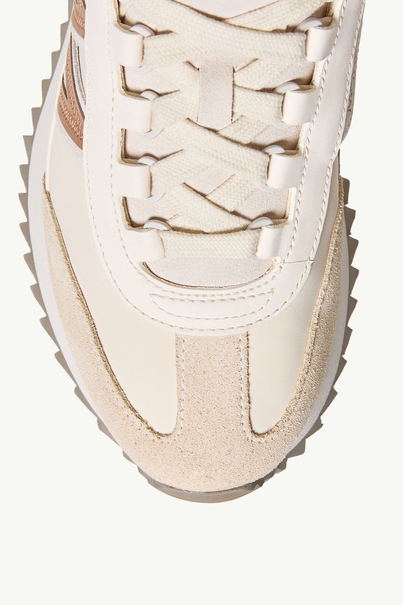 Zapatillas de ante y de nobuk Pacey2 Mujer Beige Claro Moncler 2