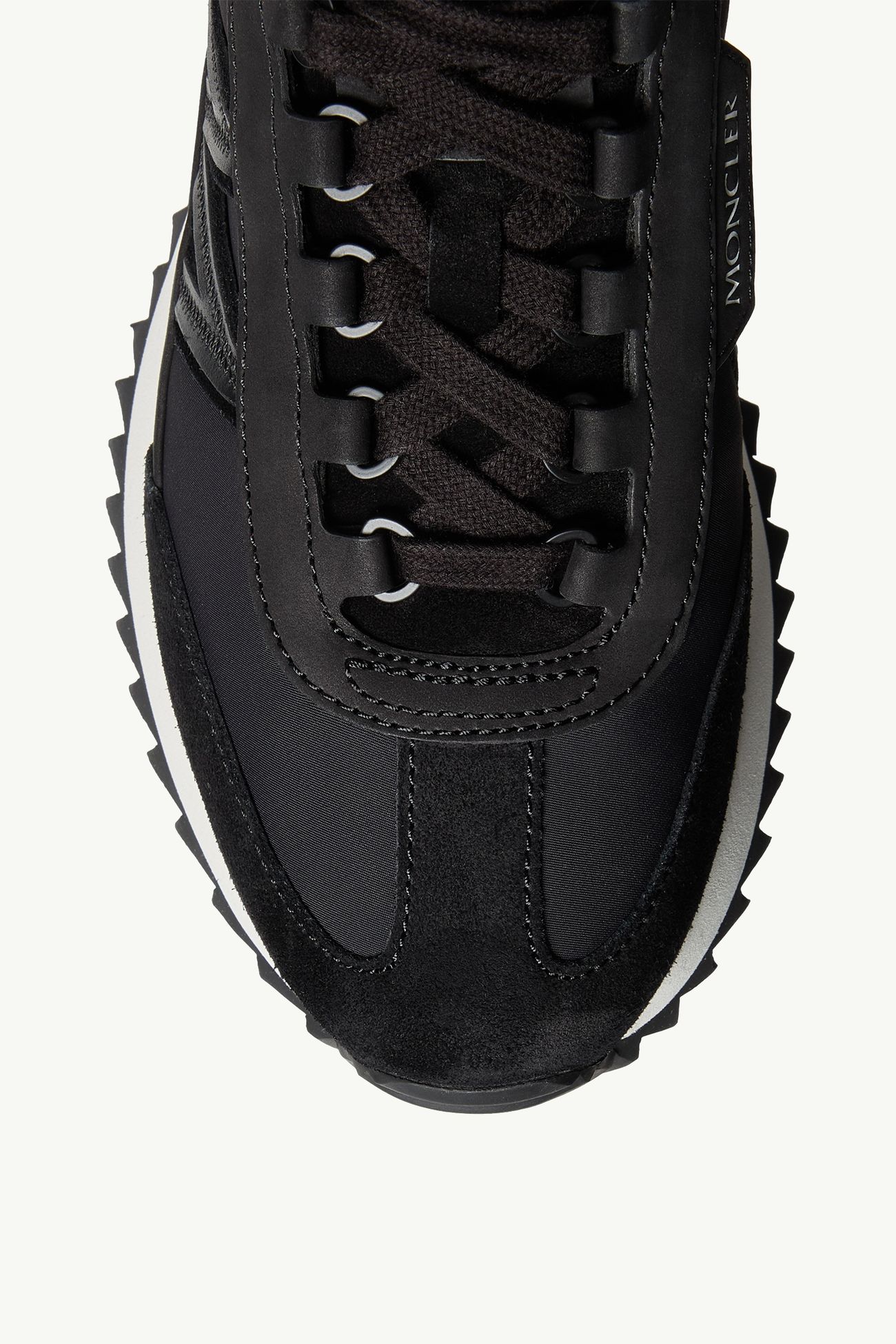 Pacey2 Suede & Nubuck Trainers Women Black Moncler 2