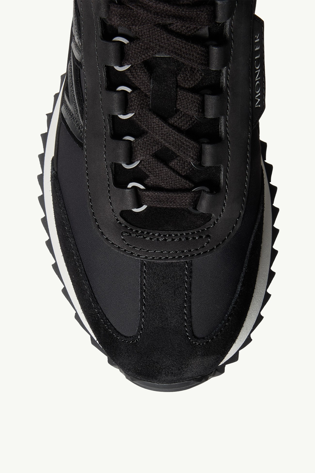 Sneaker Pacey2 in pelle scamosciata e nabuk Donna Nero Moncler 2
