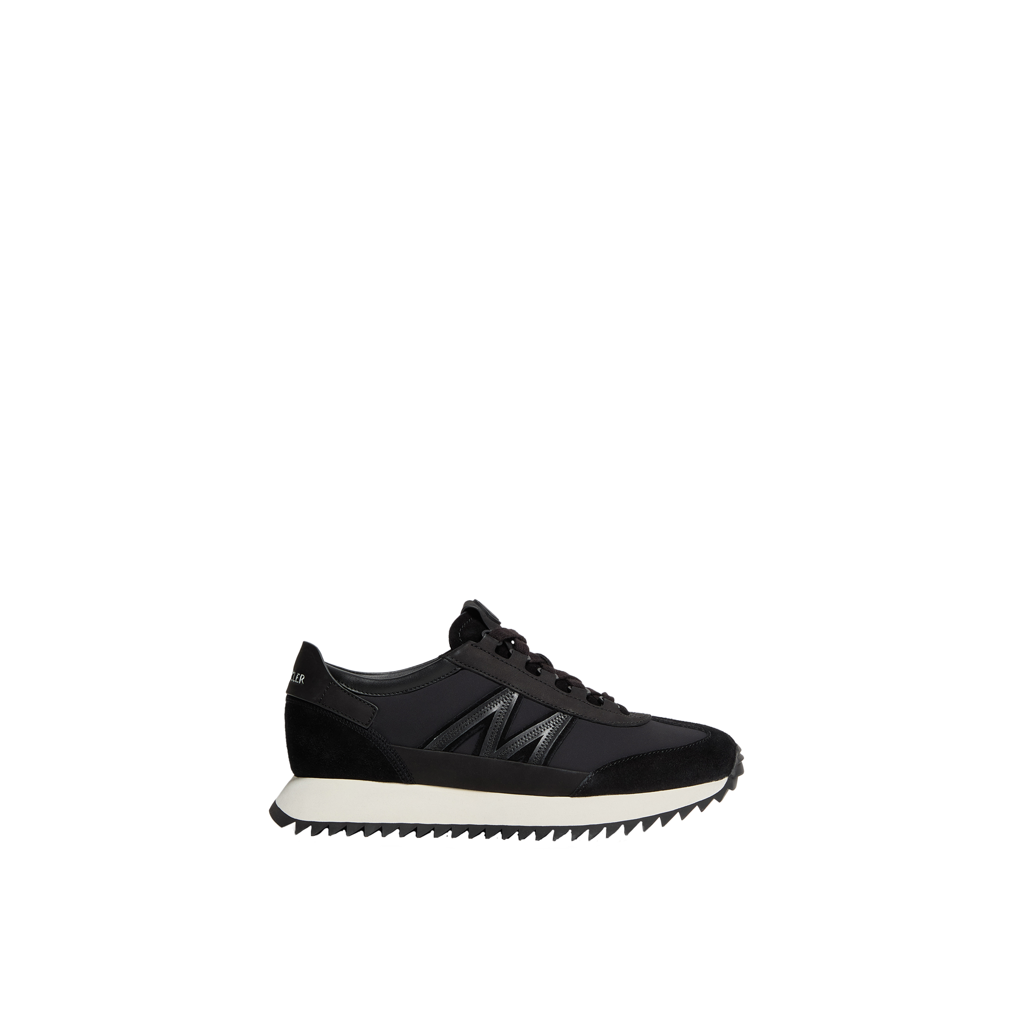 Moncler   Pacey2 Suede & Nubuck Trainers for Women in Black, Size: 37