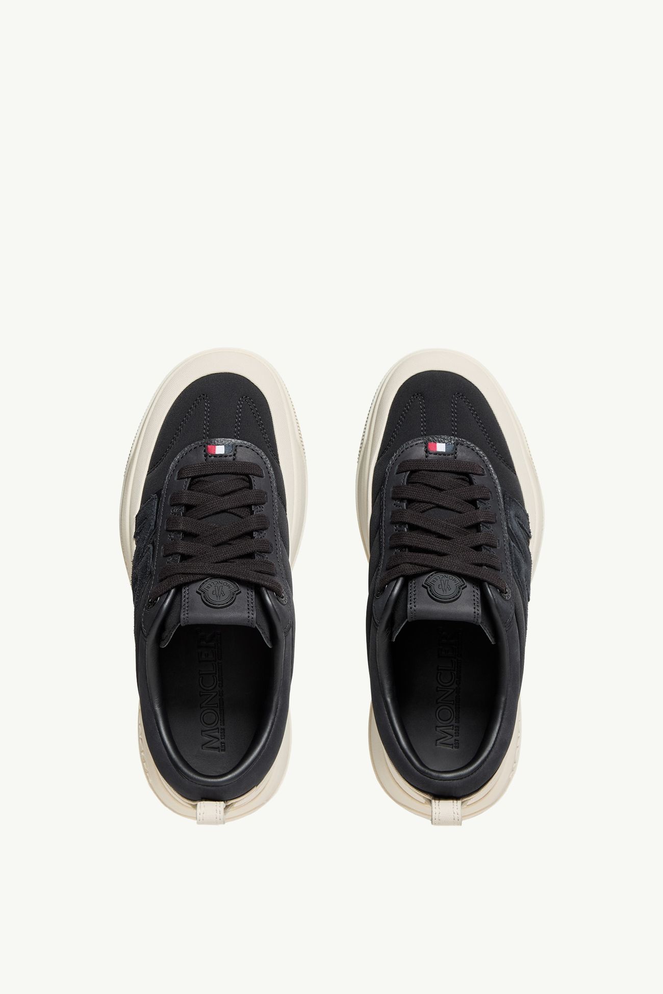 Moncler Altive Sneaker aus Nubuk und Wildleder Damen Schwarz Moncler 5