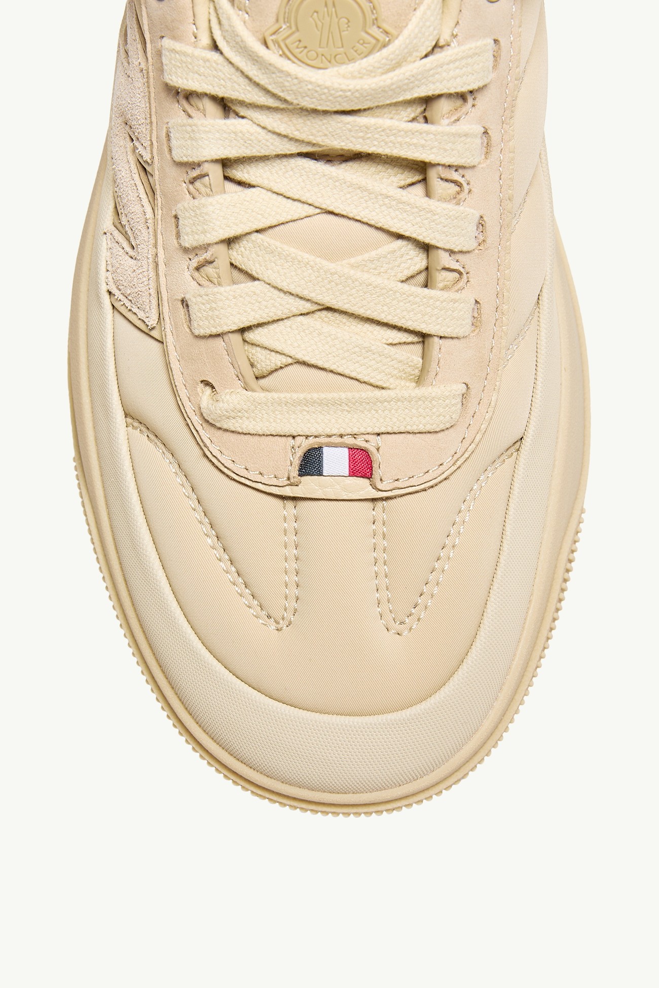 Moncler Altive Nubuck & Suede Trainers Women Sand Beige Moncler 2