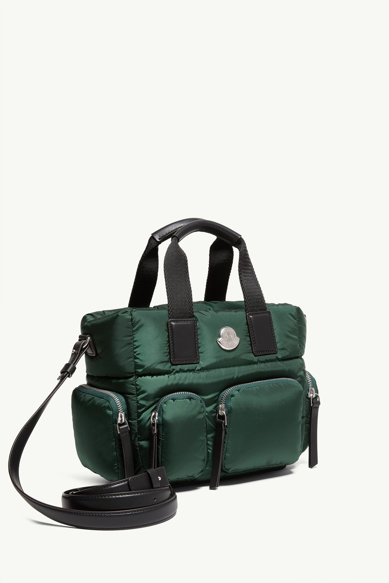 Caradoc Multi-Pocket Tote Bag Women Dark Green Moncler 2