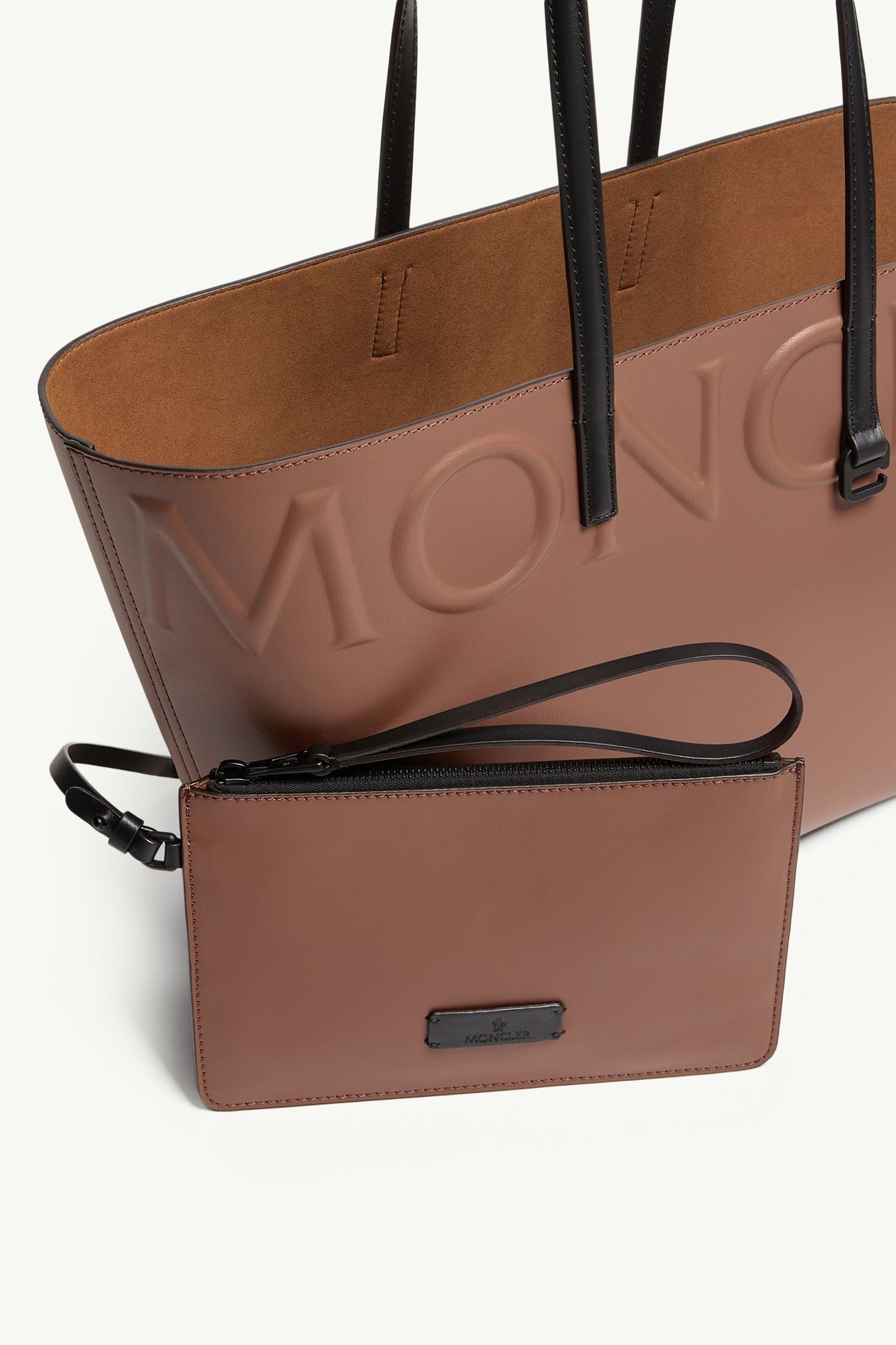 Very Small Tote Bag Women Brown Moncler 4