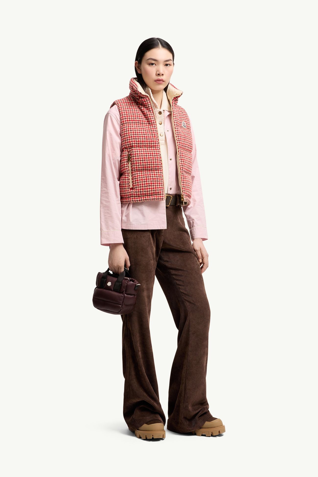 Micro Caradoc トートバッグ レディース グレープレッド Moncler 1