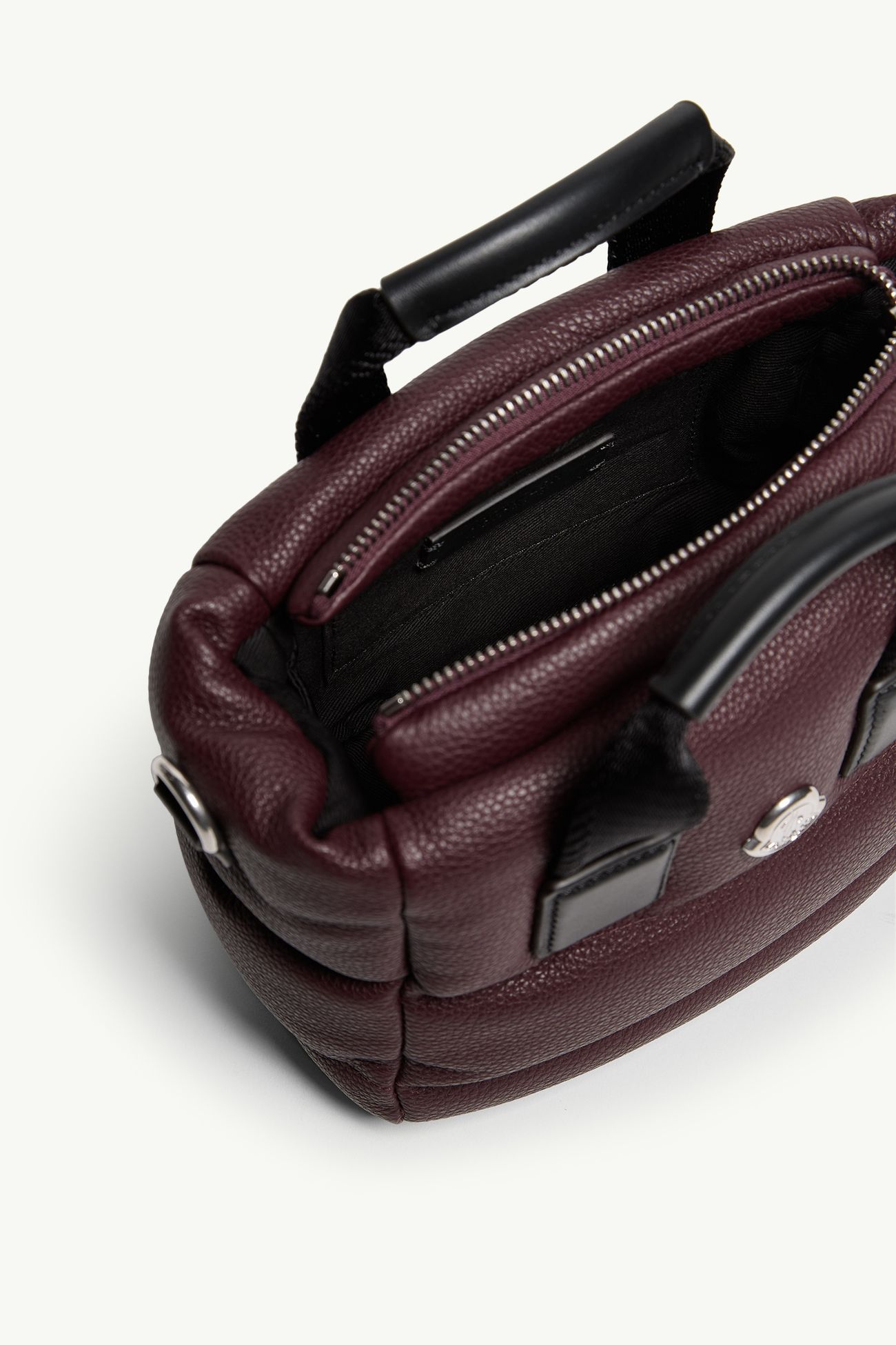 Micro Caradoc Tote Bag Women Grape Red Moncler 4