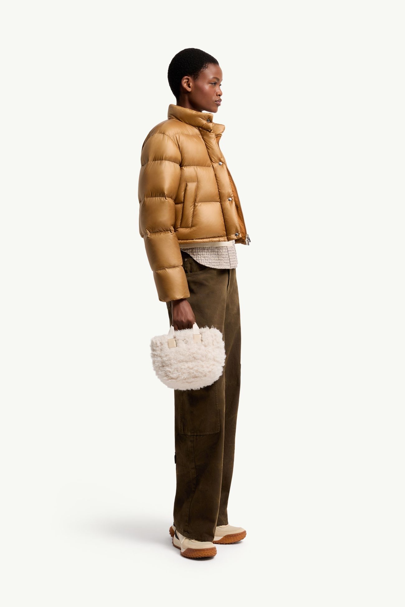 Caradoc袖珍手提袋 女士 淺米色 Moncler 1