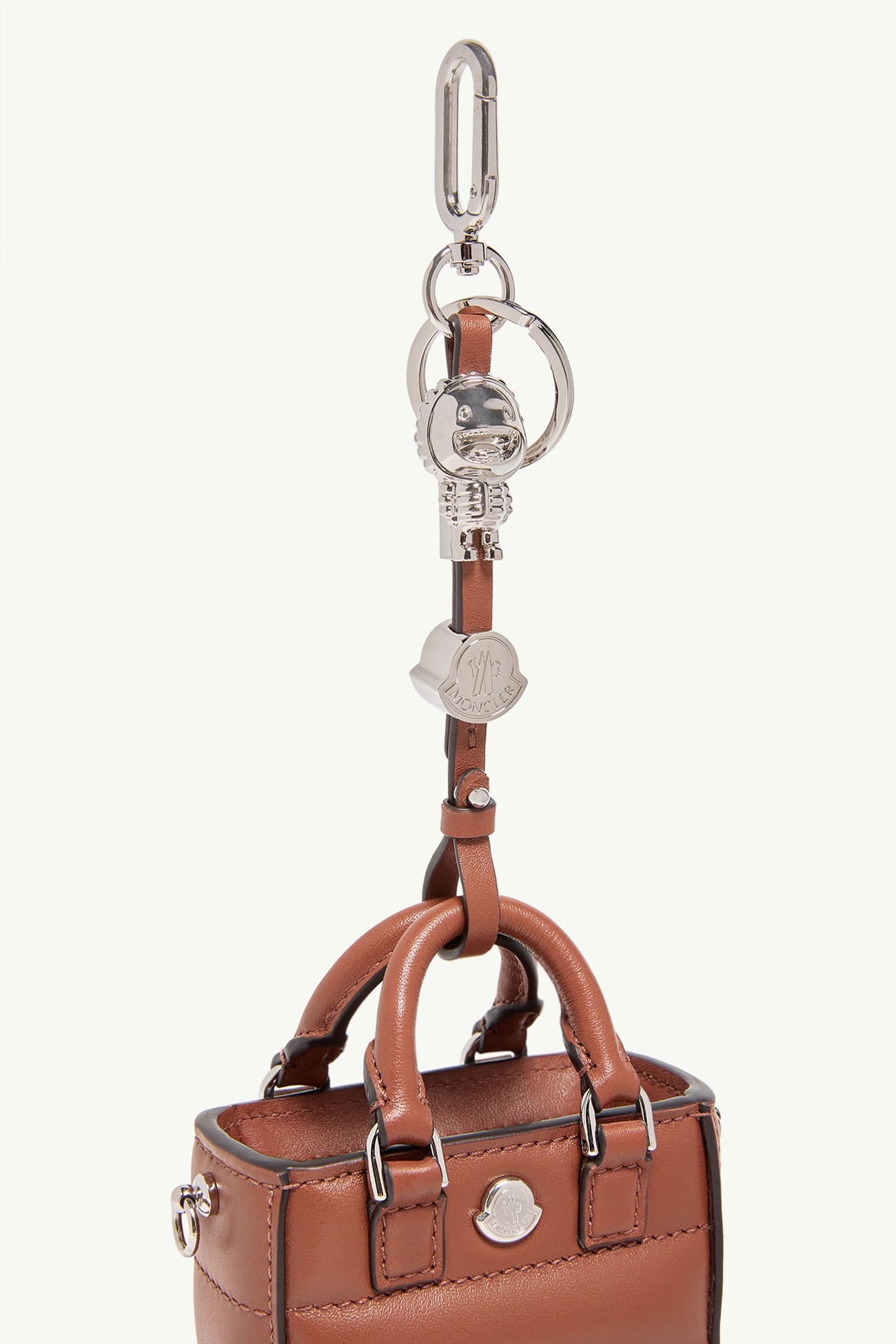 Caradoc Schlüsselanhänger Damen Rot Braun Moncler 1