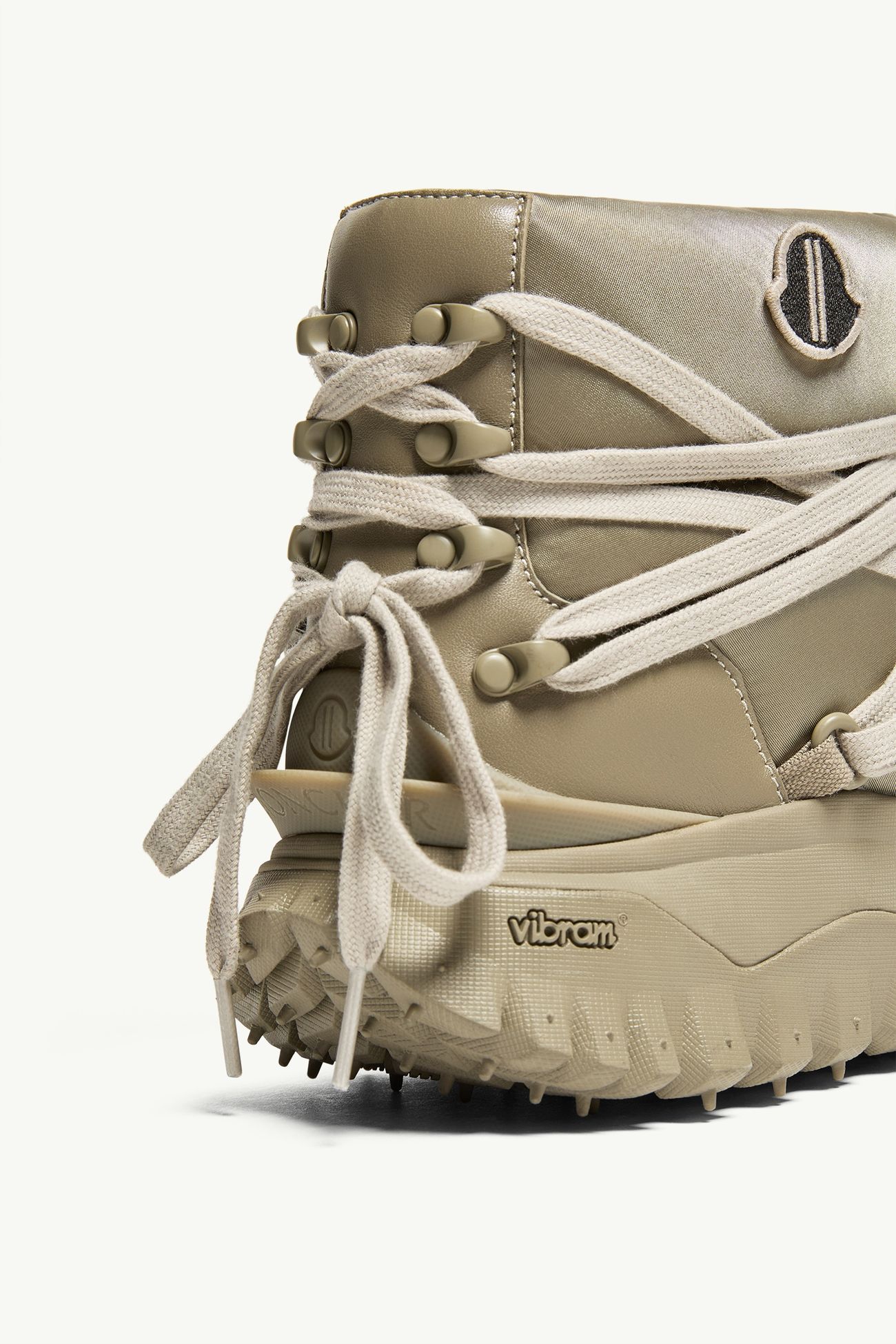 Botas de piel Trailgrip Megalace Moncler + Rick Owens De Género Neutro Beige Claro Moncler 7
