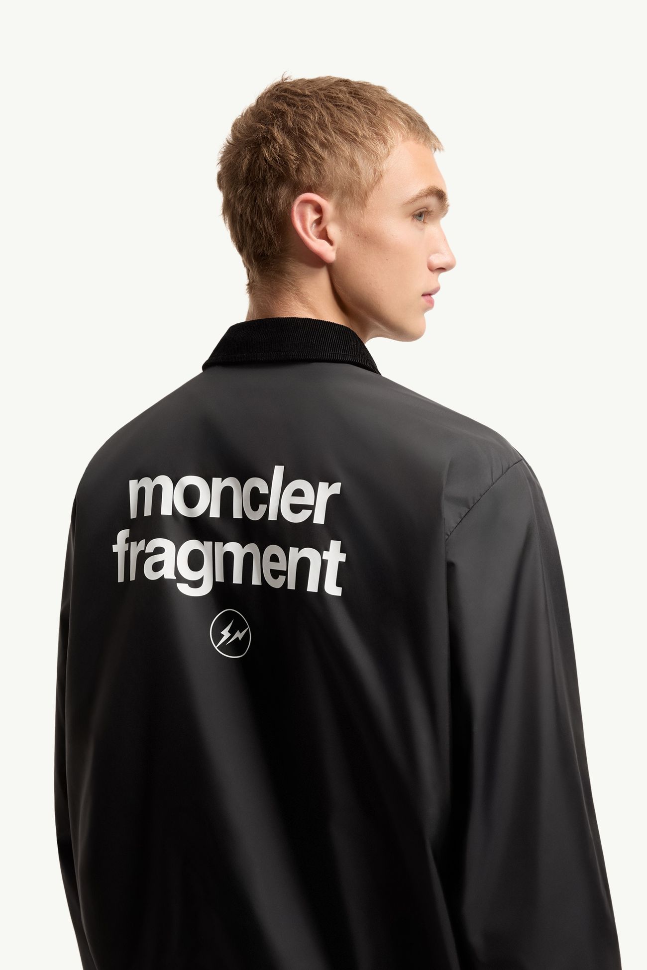 Surchemise réversible Ryūha Moncler x Fragment Hommes Noir & Vert Moncler 9