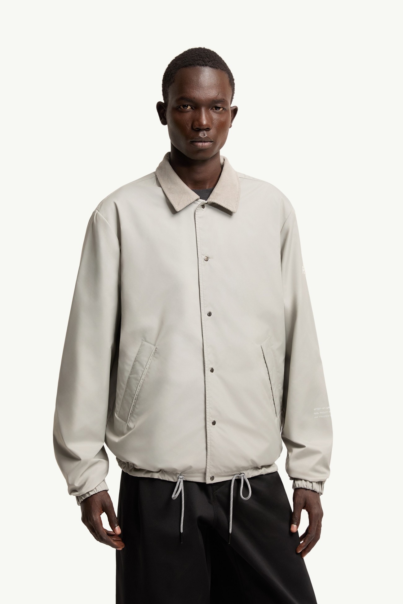 Chaqueta camisera reversible Moncler x Fragment Ryūha Hombre Blanco & Gris Moncler 5