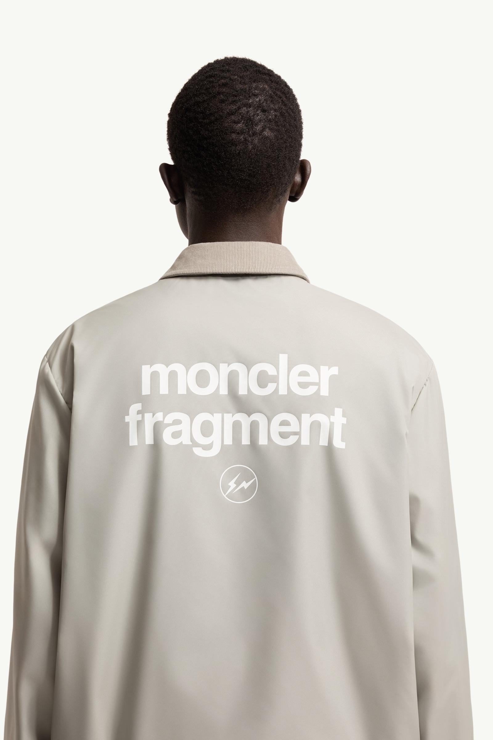White & Grey Moncler x Fragment Ryūha Reversible Shirt Jacket