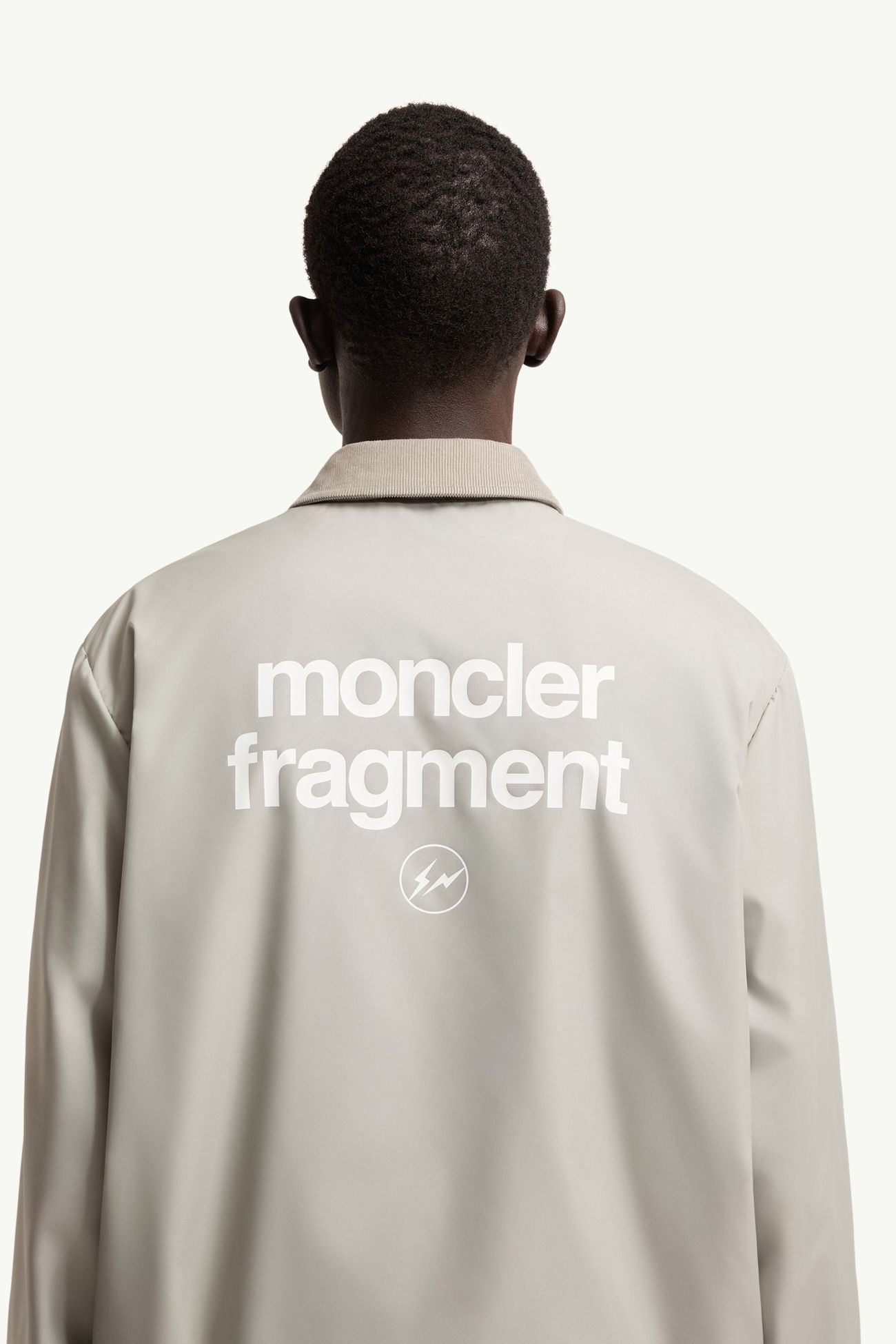 Moncler x Fragment Ryūha シャツジャケット メンズ ホワイト & グレー Moncler 6