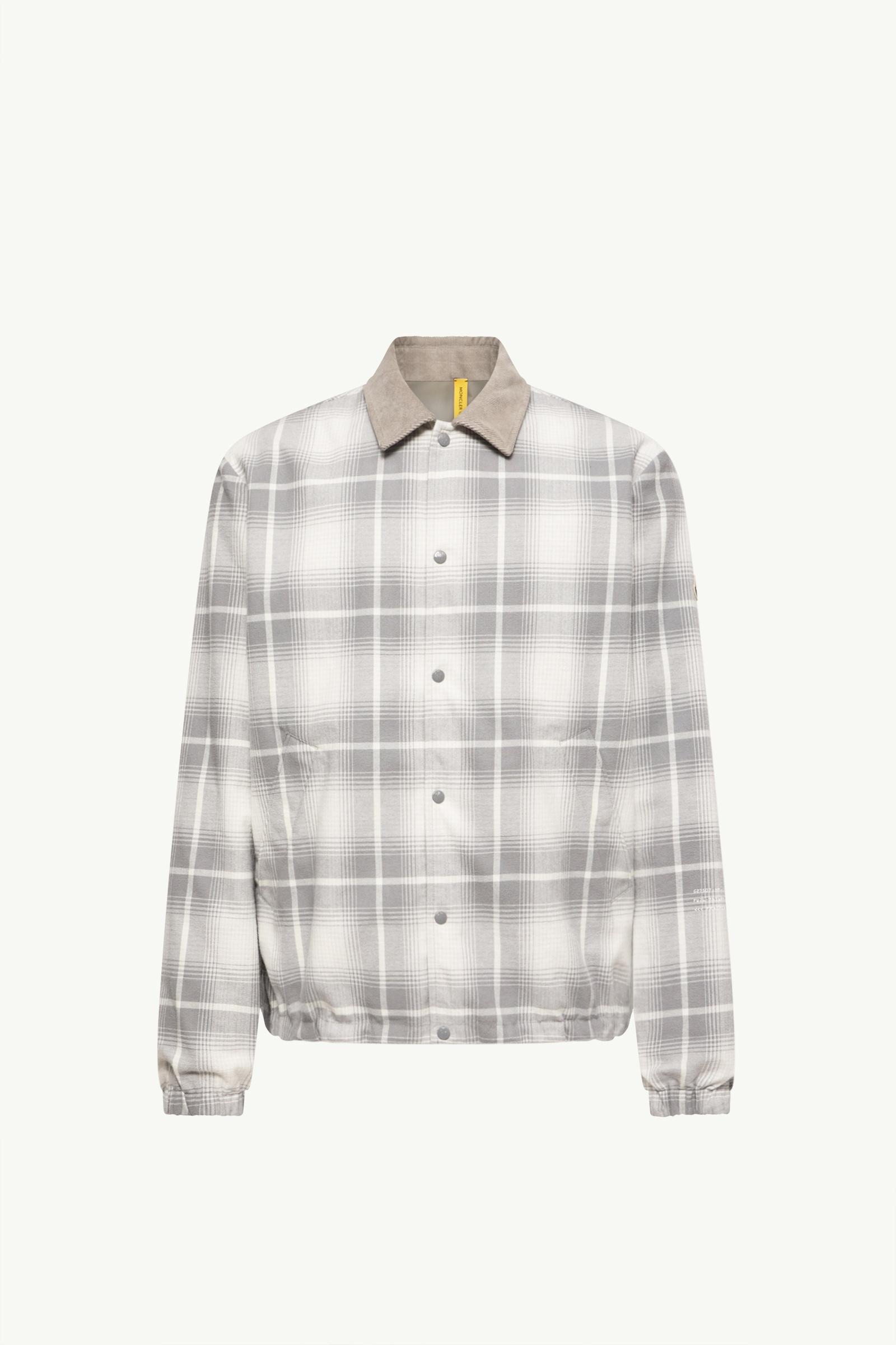 Moncler x Fragment Ryūha雙面恤衫式外套 男士 白色和灰色 Moncler, 1 of 0