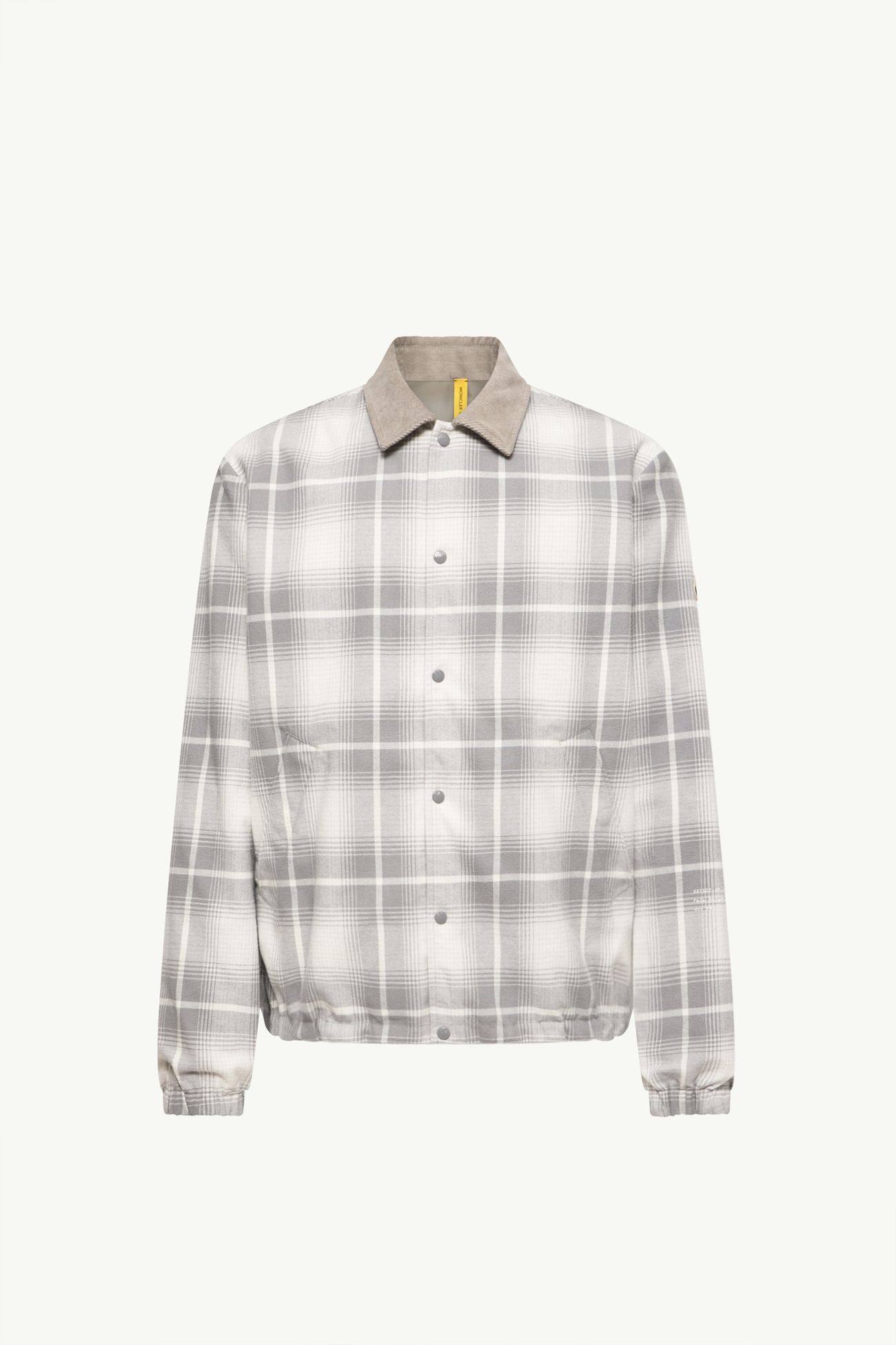 Surchemise réversible Ryūha Moncler x Fragment Hommes Blanc & Gris Moncler 2