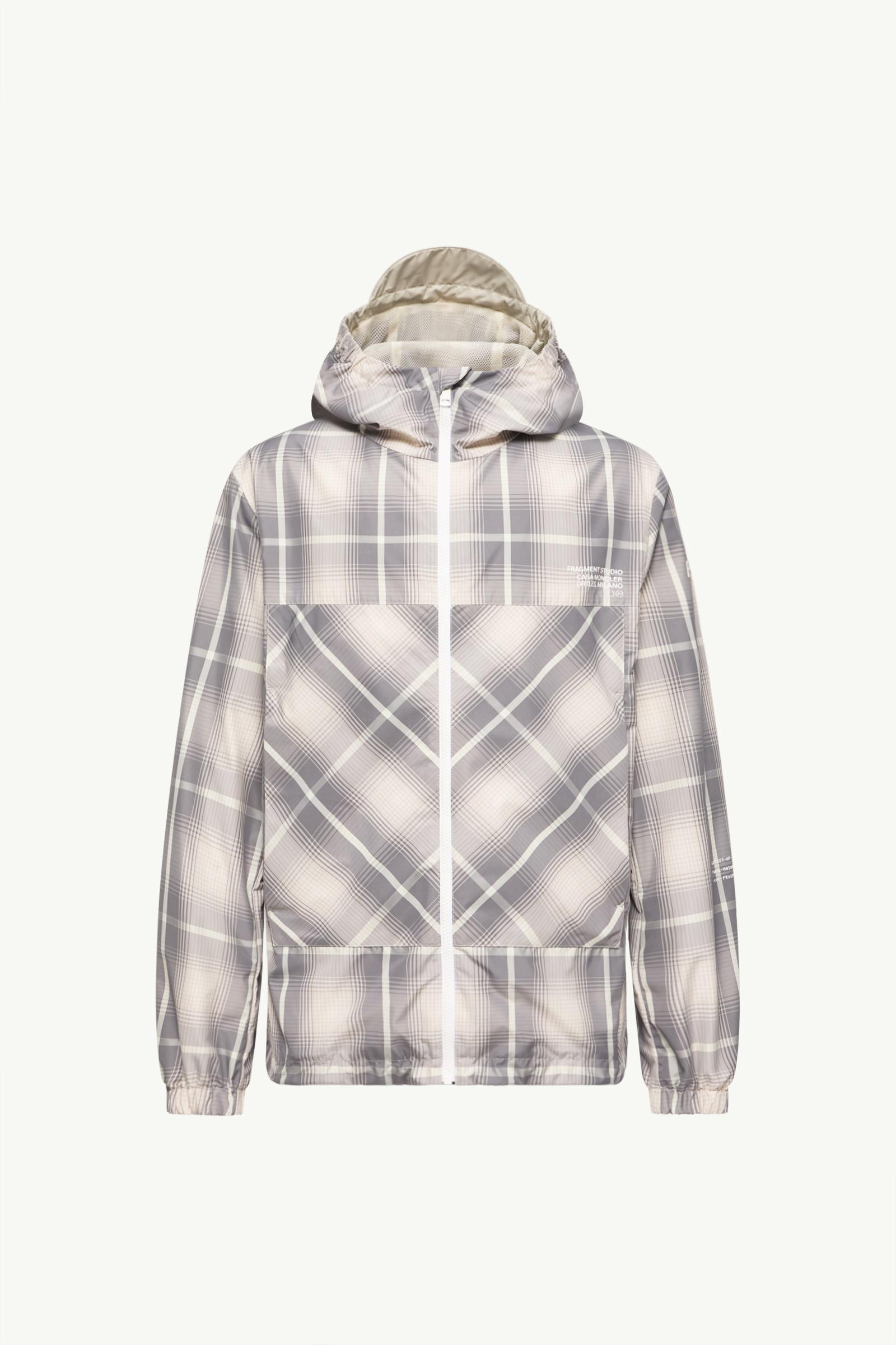 Moncler x Fragment Jitsuyō Hooded Windbreaker Men White & Gray Moncler, 1 of 0