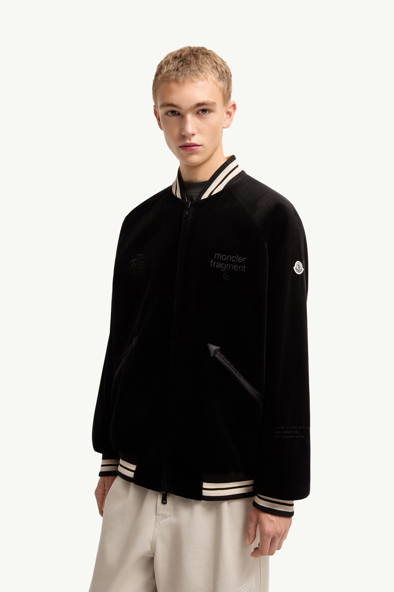 Moncler x Fragment Yūgō ジャケット メンズ ブラック  &  ホワイト Moncler 5