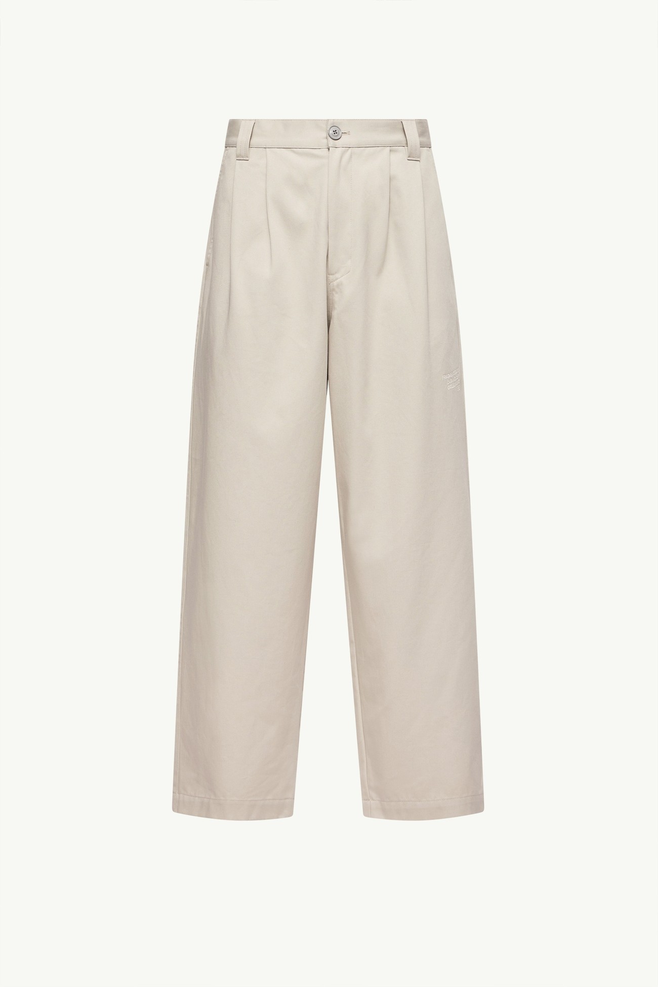 Pantaloni in gabardine di cotone Moncler x Fragment Uomo Grigio Chiaro Moncler 2