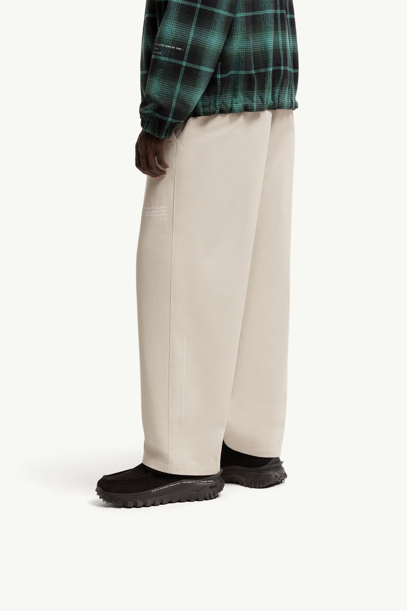 Moncler x Fragment x Clarks Trailgrip Wallabee GTX ブーツ メンズ ブラック Moncler 1