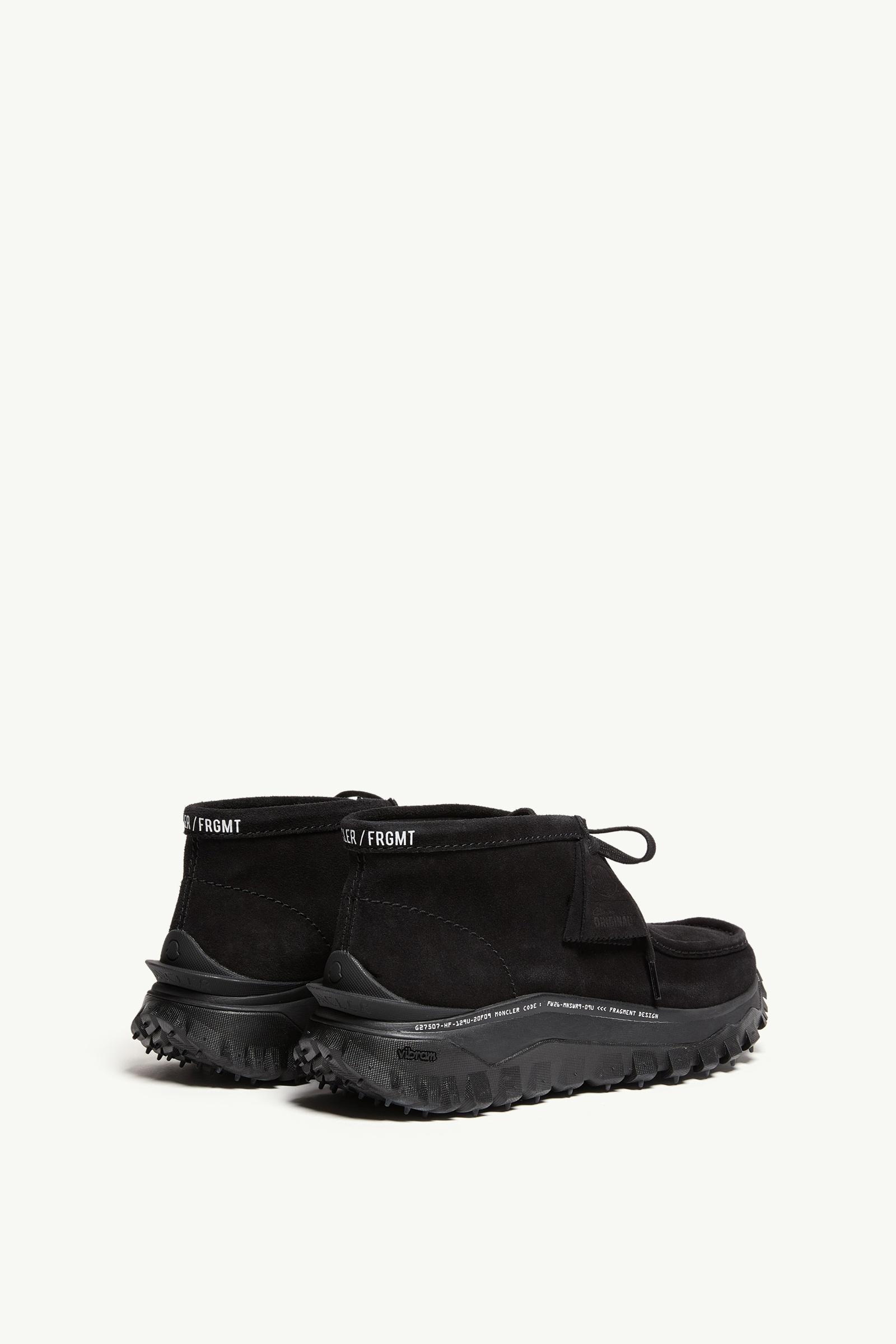 ブラック Moncler + Clarks Originals + Fragment Trailgrip Wallabee